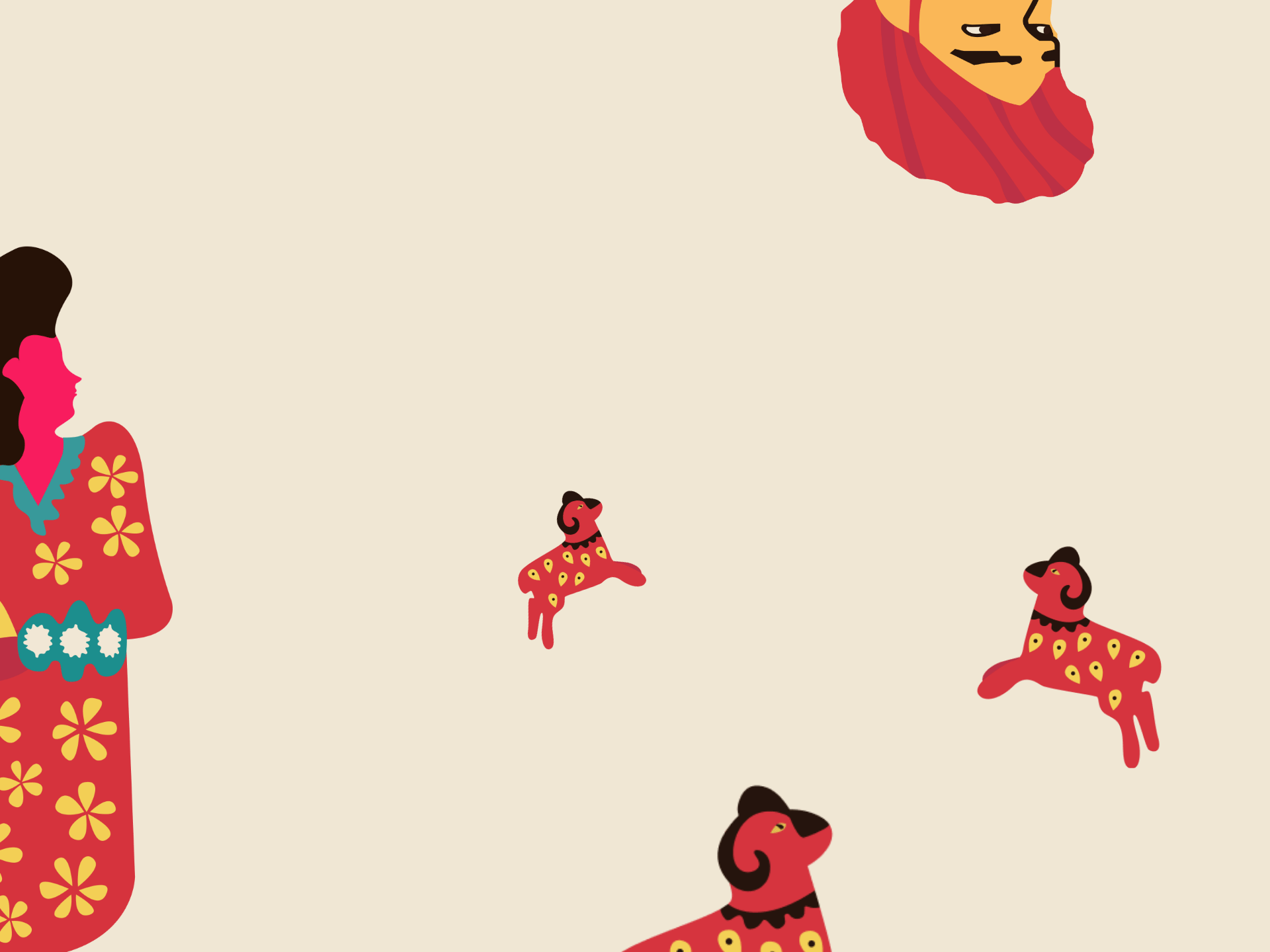 By Bazar / Брендинг для узбекского бистро — Изображение №6 — Брендинг, Иллюстрация на Dprofile