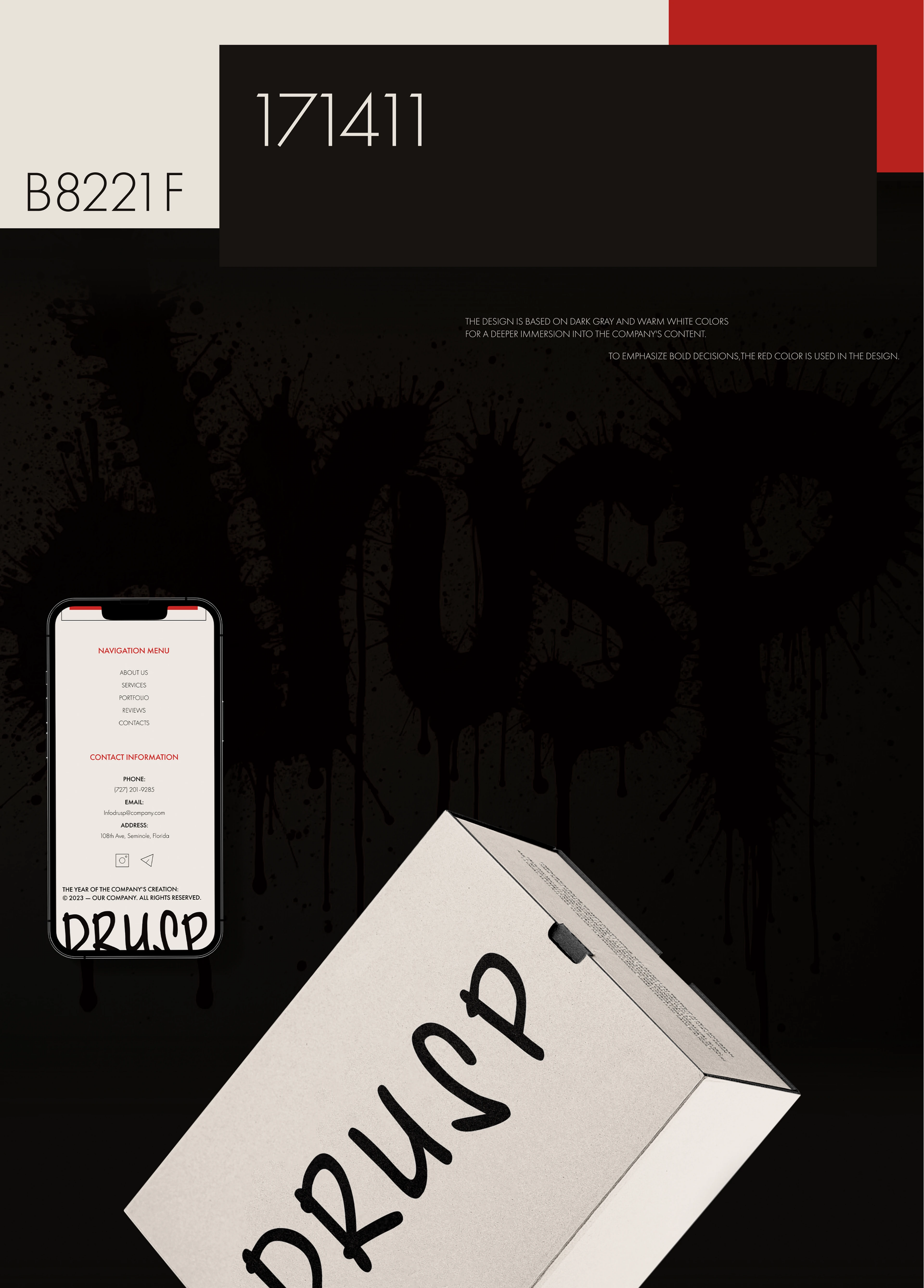 LANDING PAGE | DRUSP — Изображение №5 — Интерфейсы на Dprofile