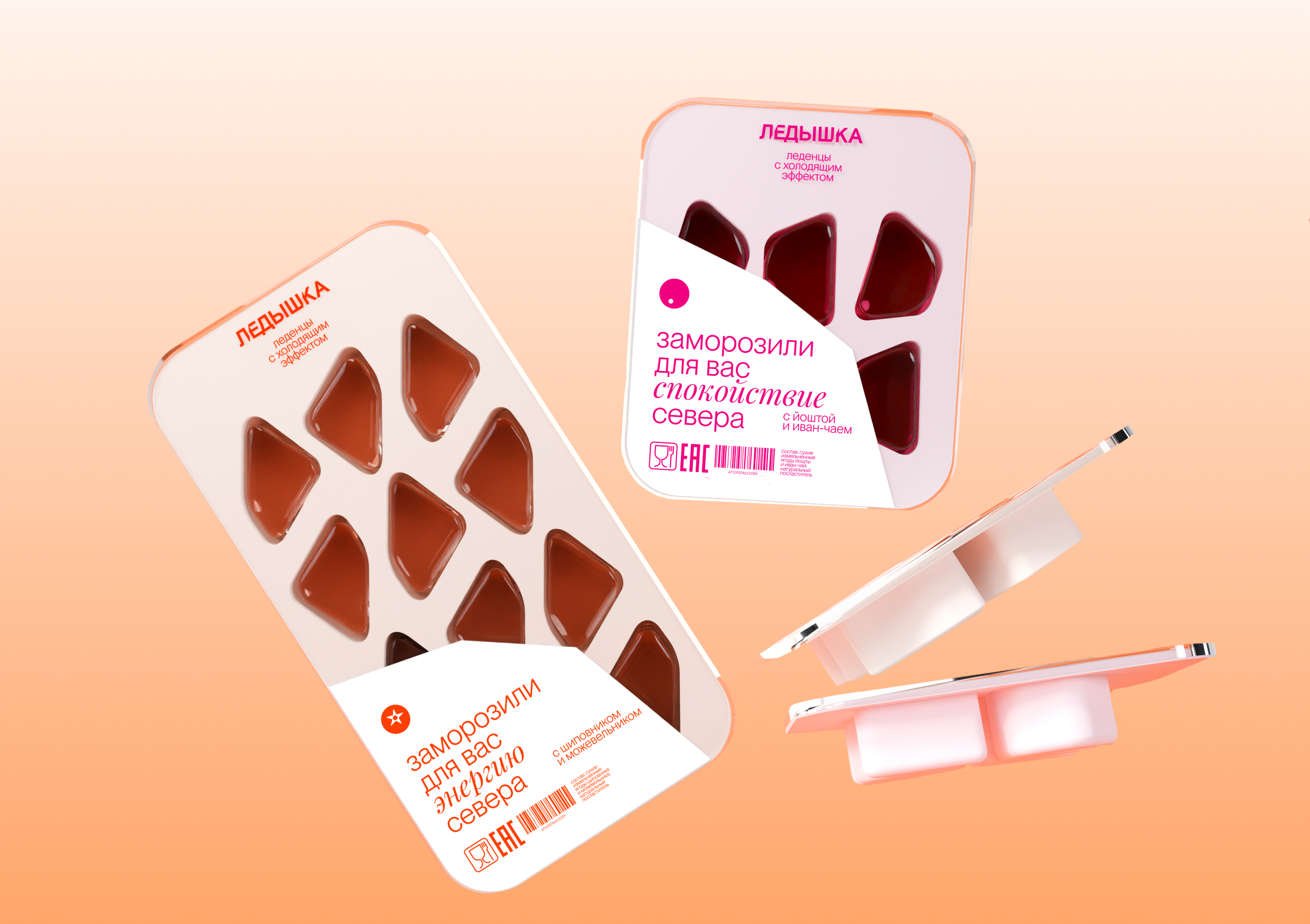 Упаковка для леденов Ледышка — Изображение №8 — Брендинг на Dprofile