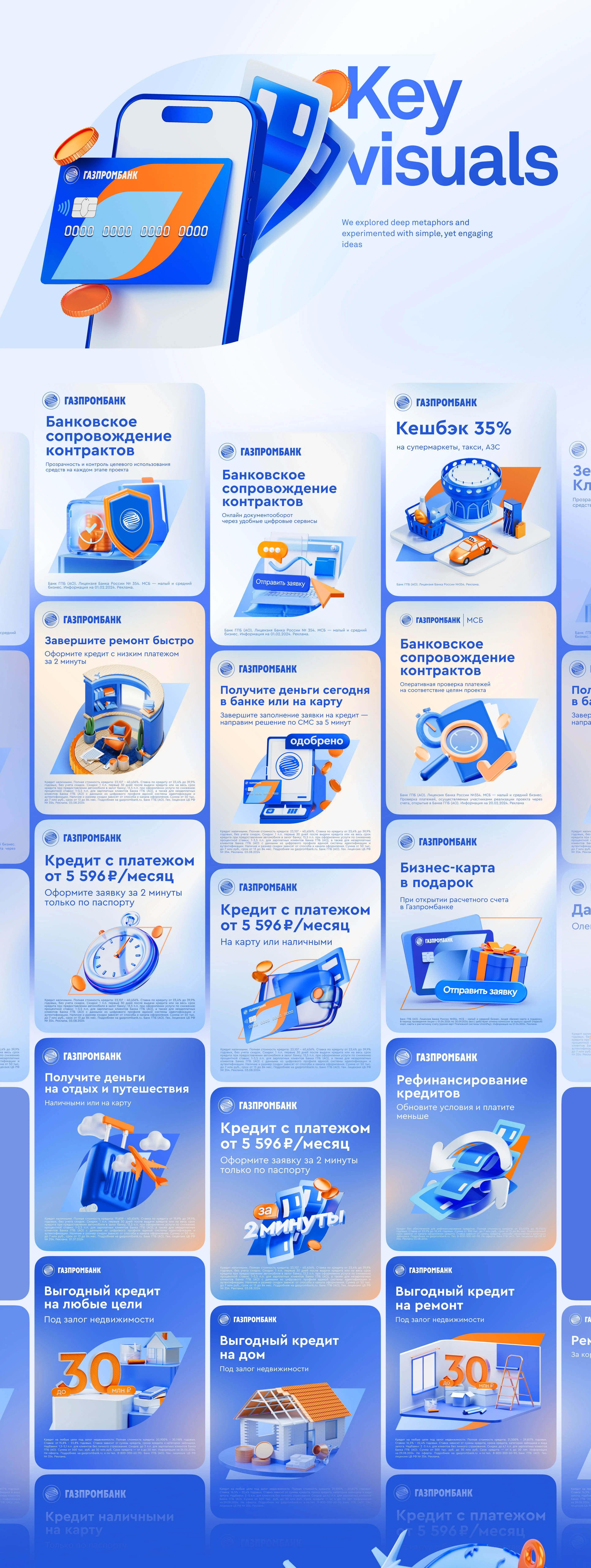 1,5 года с Газпромбанком — Изображение №2 — Иллюстрация, Маркетинг на Dprofile