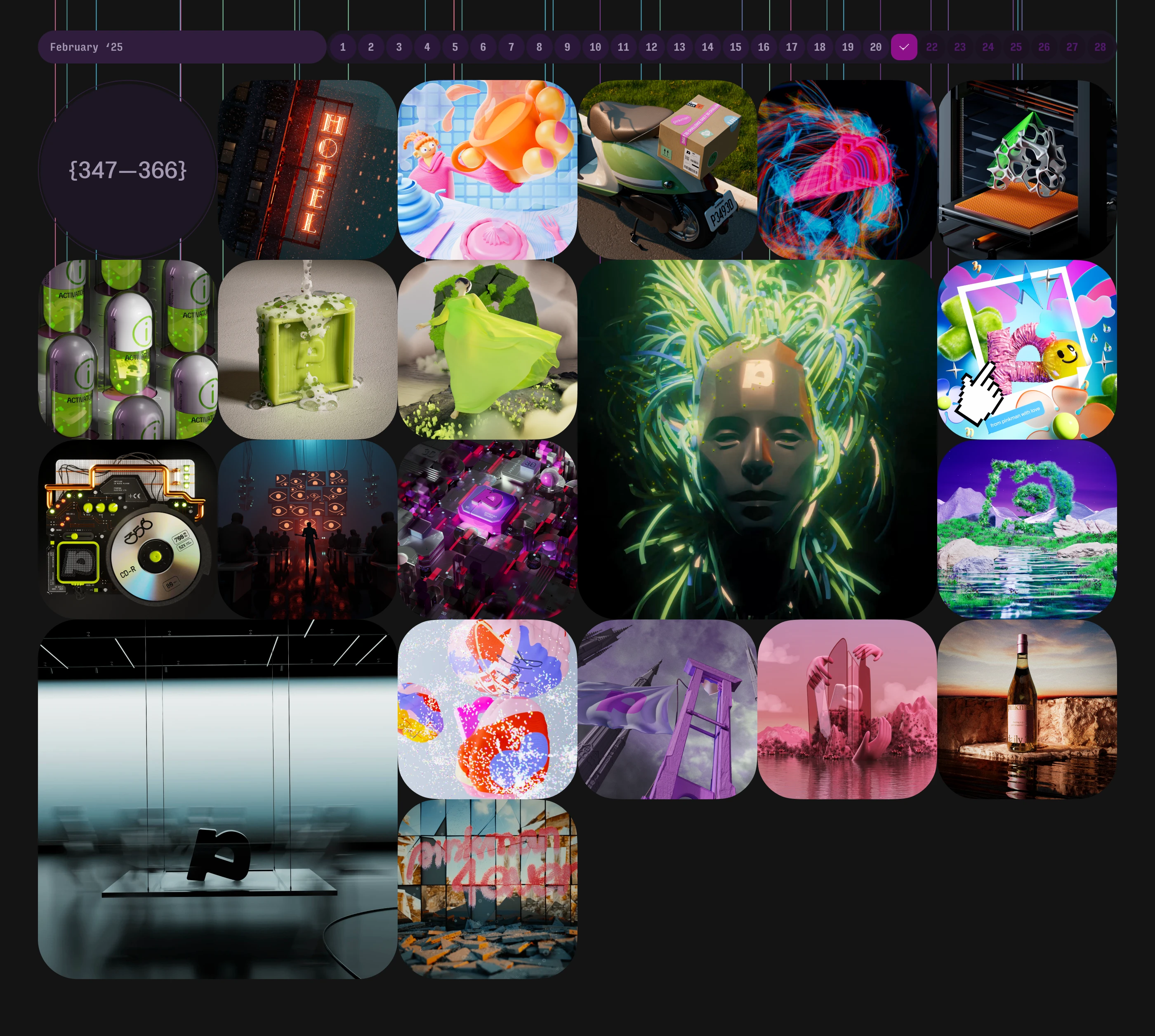 Целый год в 3D — Изображение №27 — Иллюстрация, 3D на Dprofile