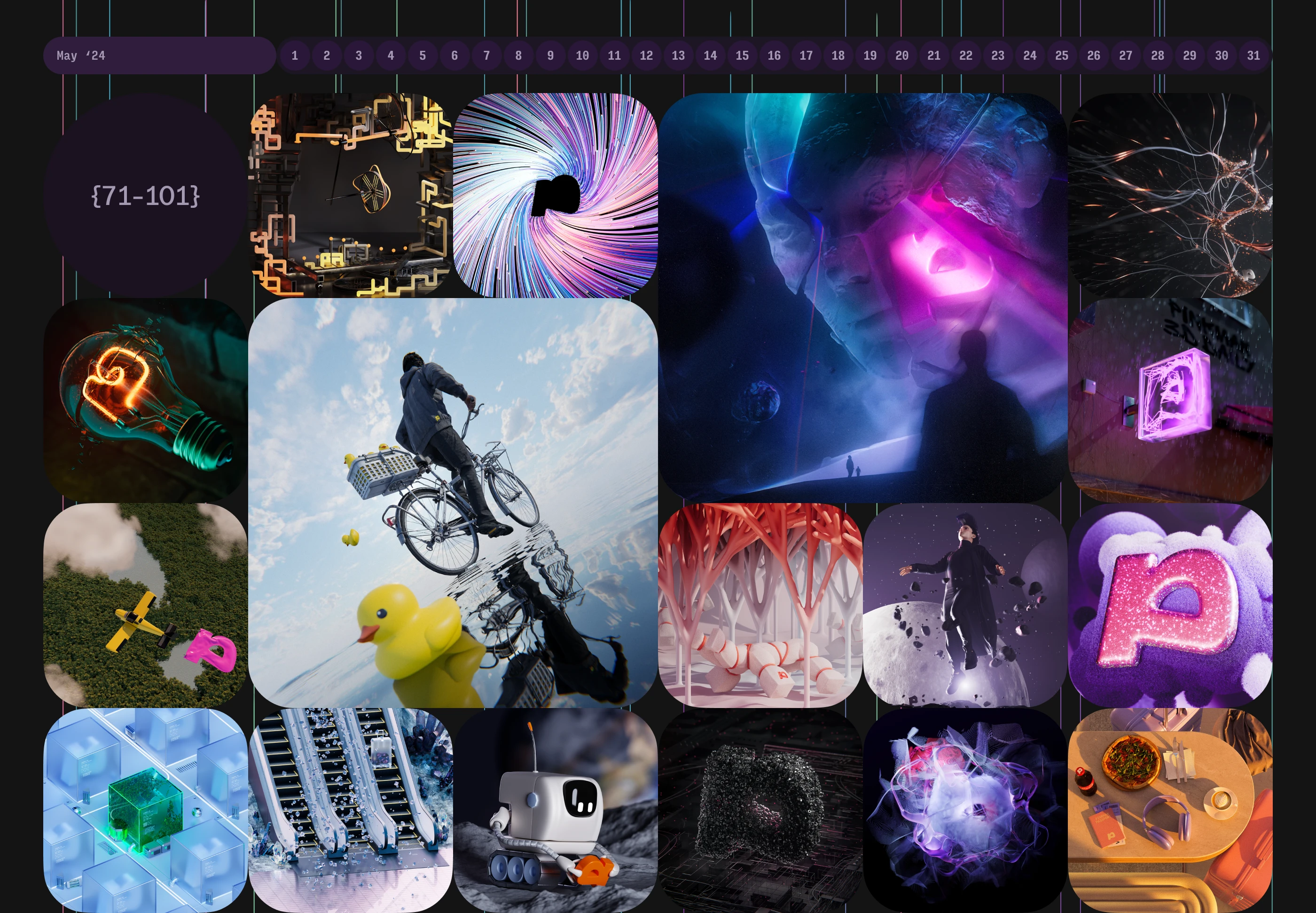 Целый год в 3D — Изображение №9 — Иллюстрация, 3D на Dprofile