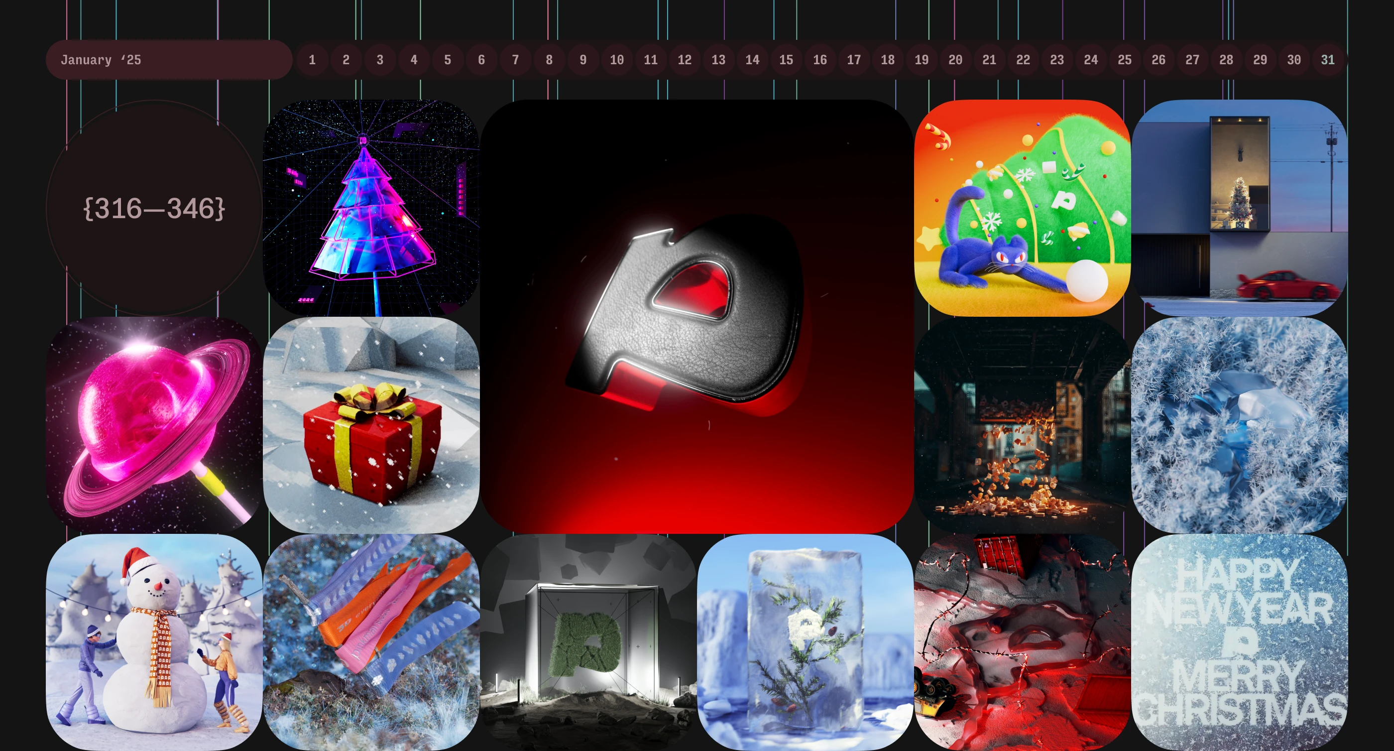 Целый год в 3D — Изображение №25 — Иллюстрация, 3D на Dprofile