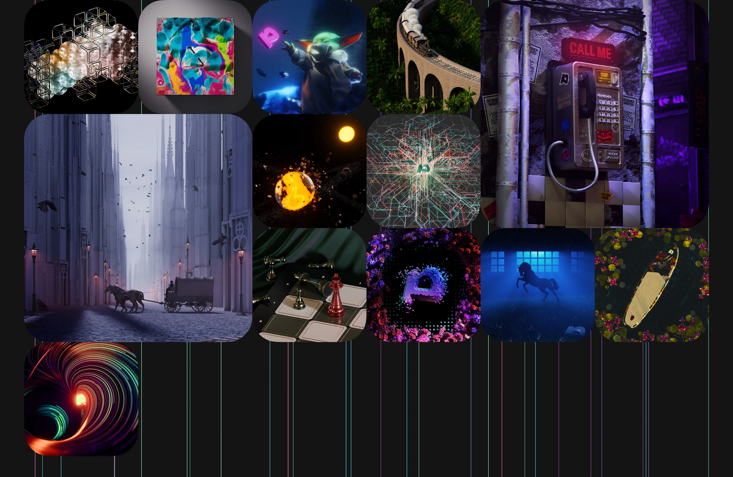 Целый год в 3D — Изображение №18 — Иллюстрация, 3D на Dprofile