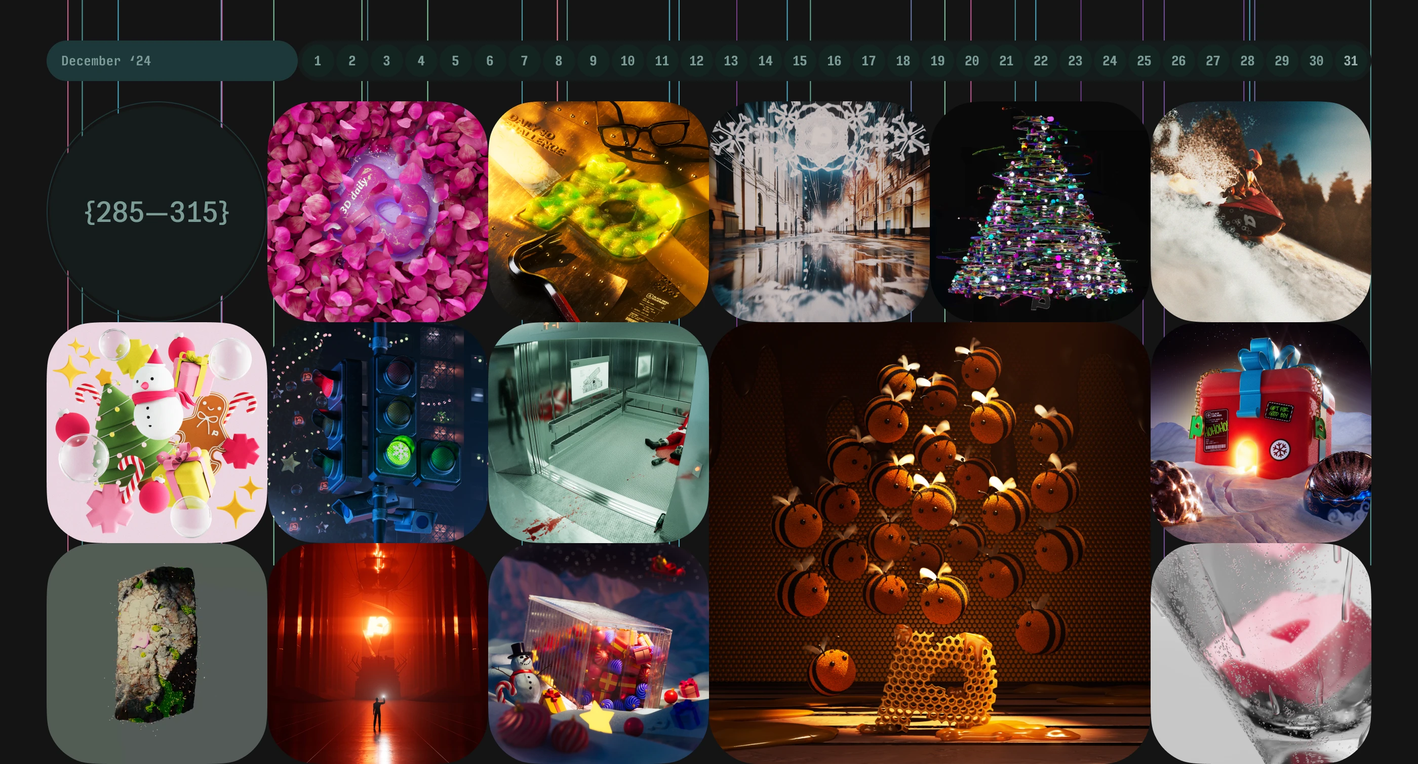 Целый год в 3D — Изображение №23 — Иллюстрация, 3D на Dprofile