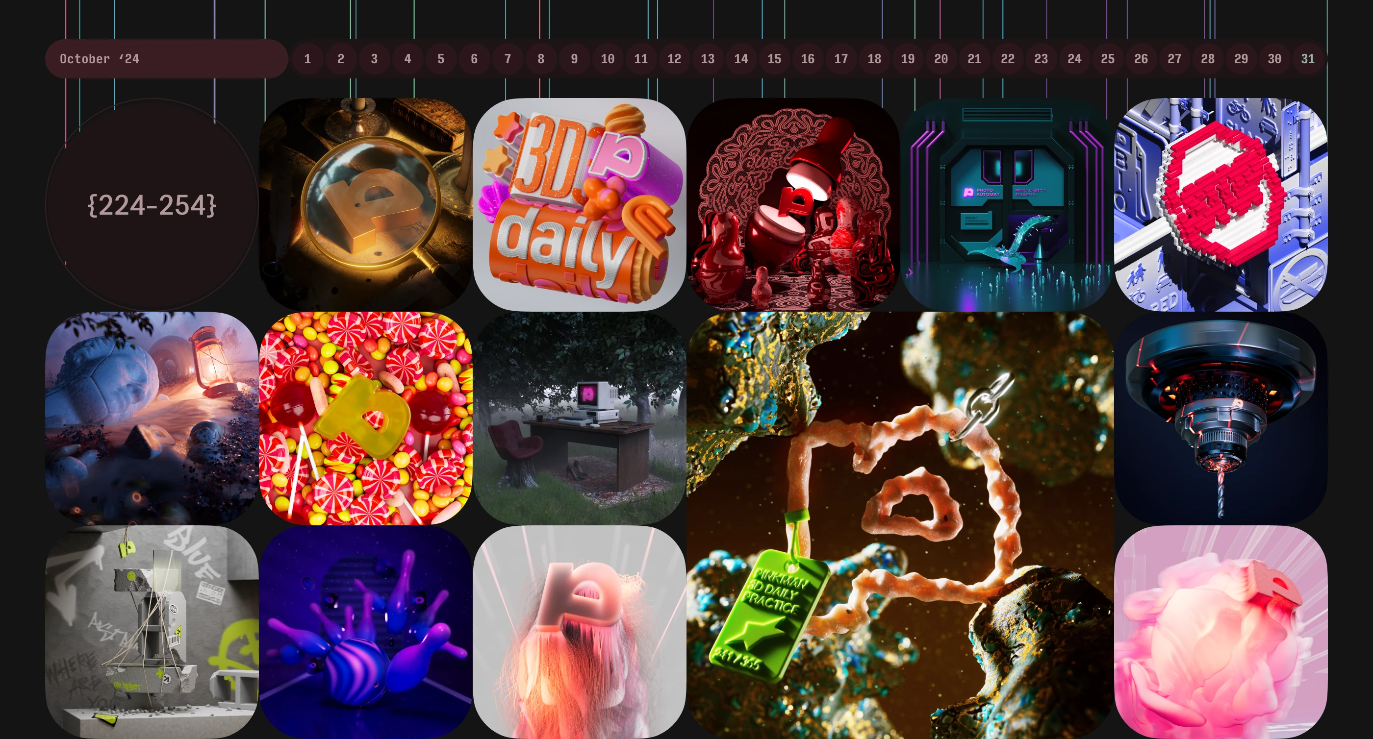 Целый год в 3D — Изображение №19 — Иллюстрация, 3D на Dprofile