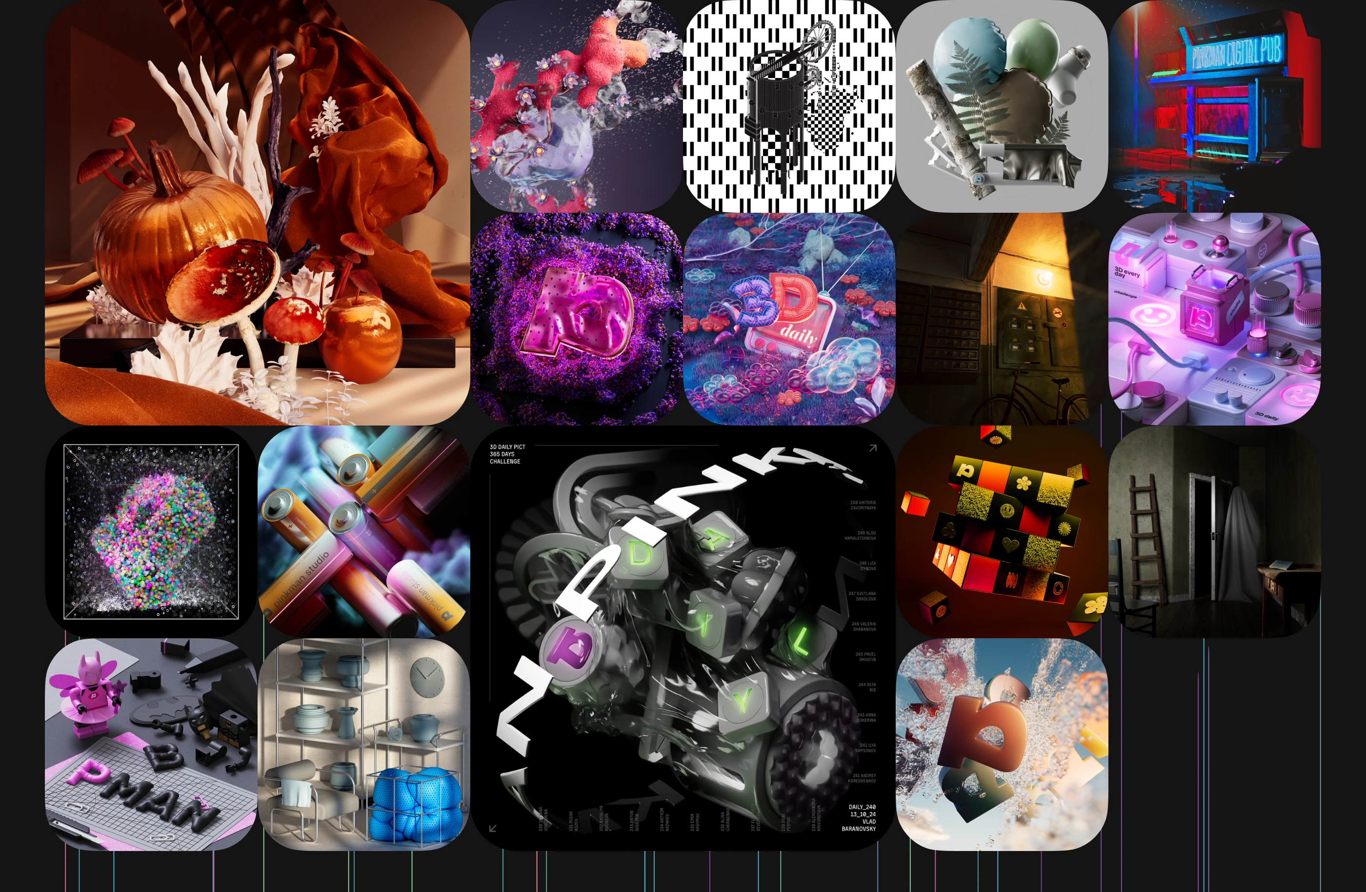 Целый год в 3D — Изображение №20 — Иллюстрация, 3D на Dprofile