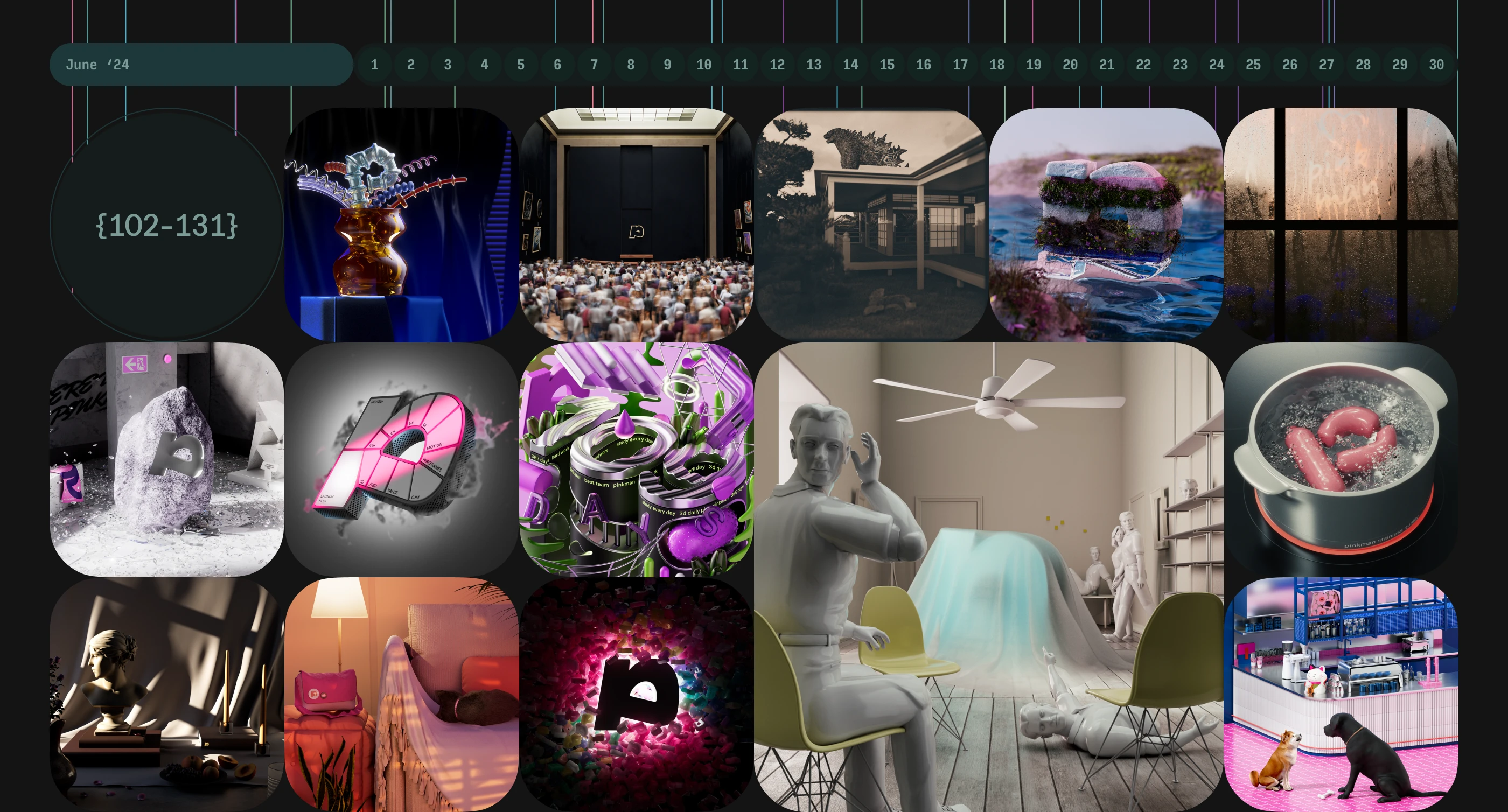 Целый год в 3D — Изображение №11 — Иллюстрация, 3D на Dprofile