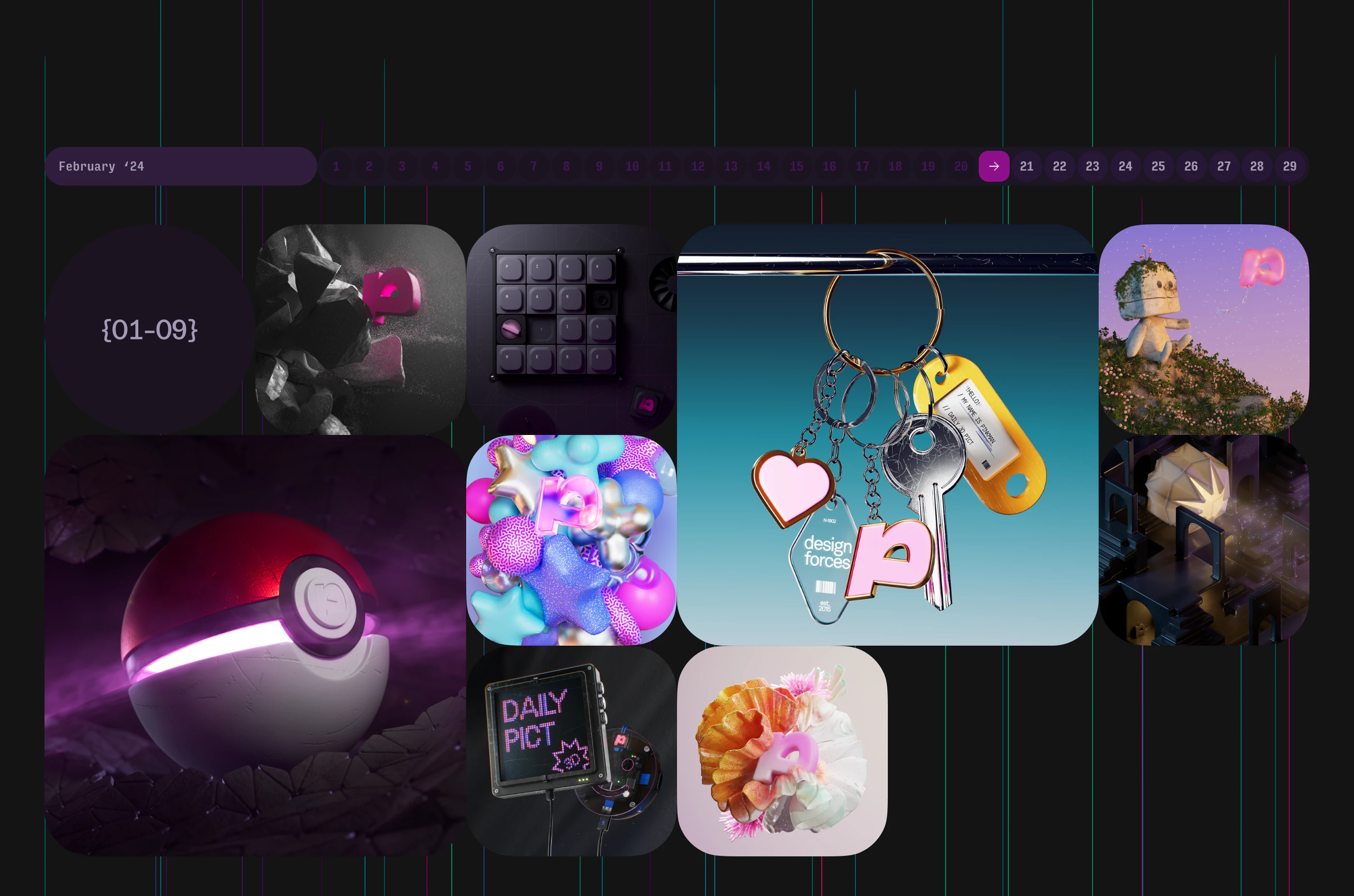 Целый год в 3D — Изображение №4 — Иллюстрация, 3D на Dprofile