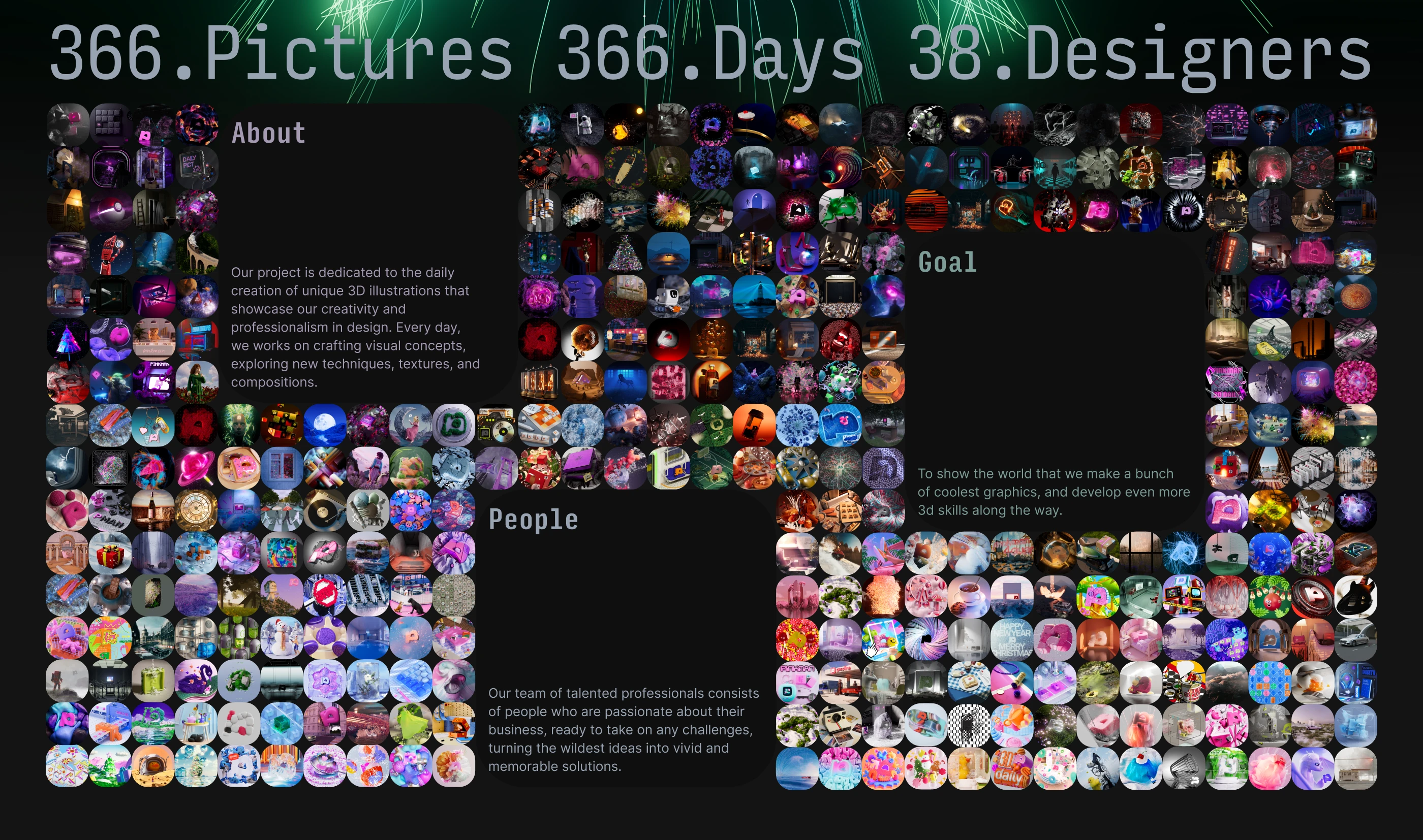 Целый год в 3D — Изображение №2 — Иллюстрация, 3D на Dprofile