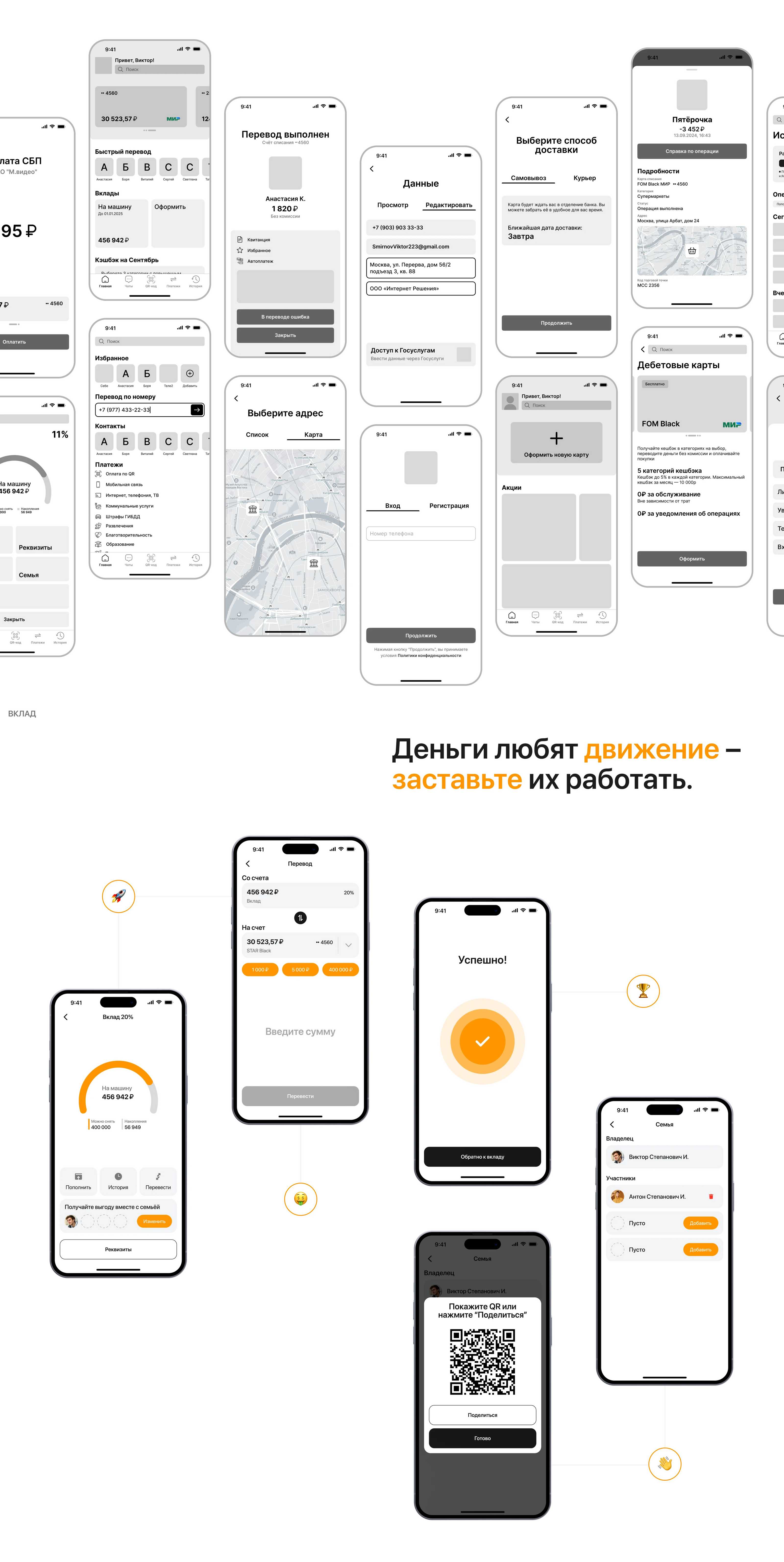 STAR Bank - Mobile app — Изображение №11 — Интерфейсы на Dprofile