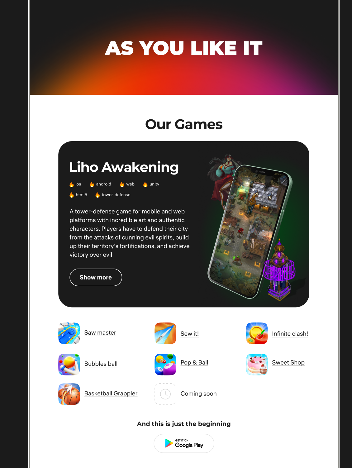 Creon.Games Website Redesign — Изображение №8 — Интерфейсы, Анимация на Dprofile