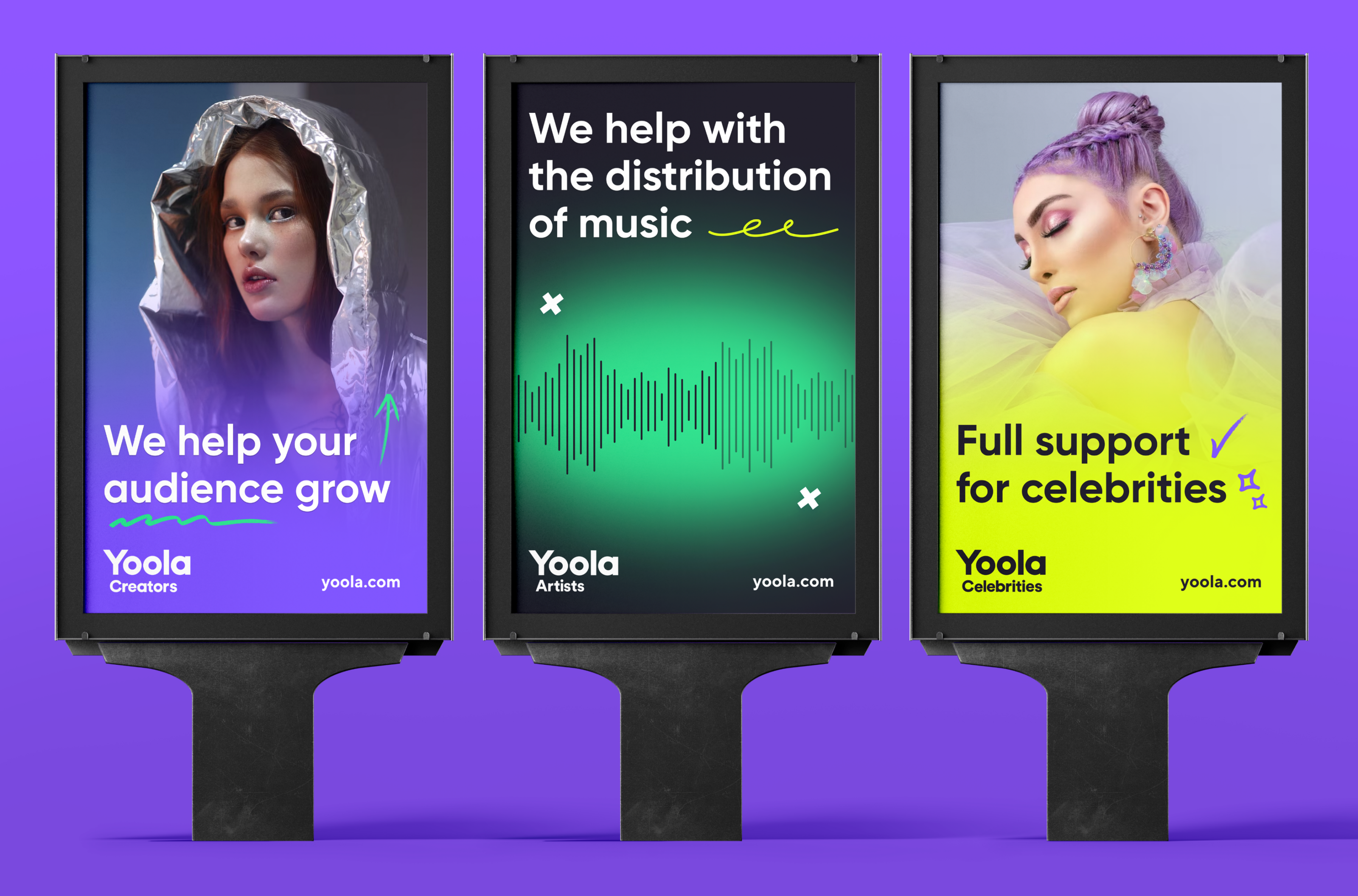 Yoola. Айдентика и сайт — Изображение №11 — Интерфейсы, Брендинг на Dprofile