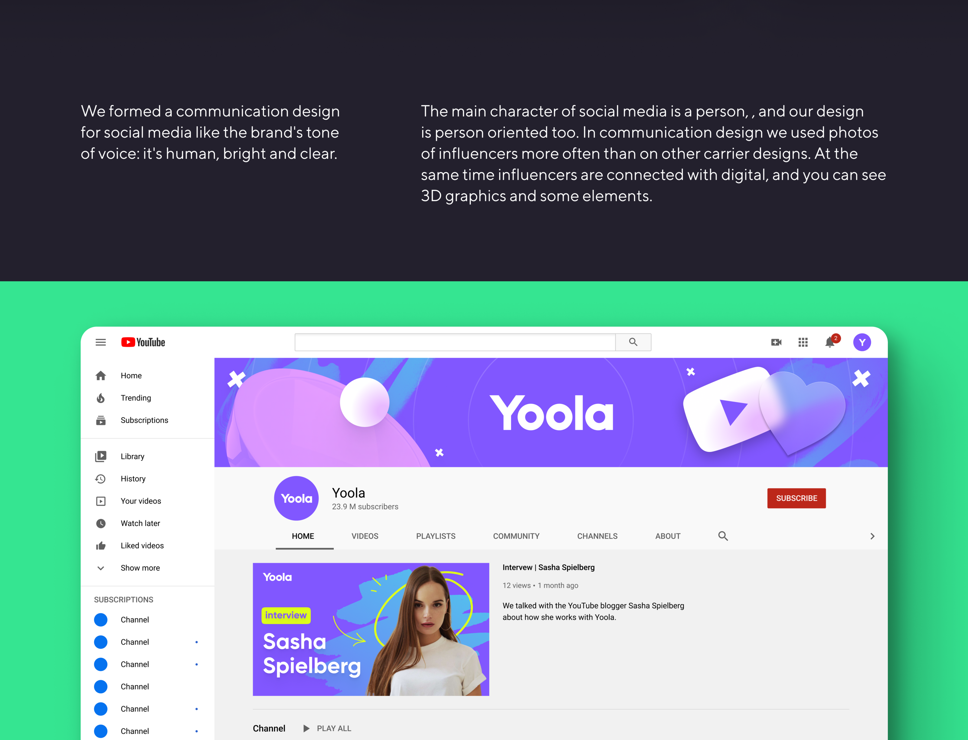 Yoola. Айдентика и сайт — Изображение №16 — Интерфейсы, Брендинг на Dprofile