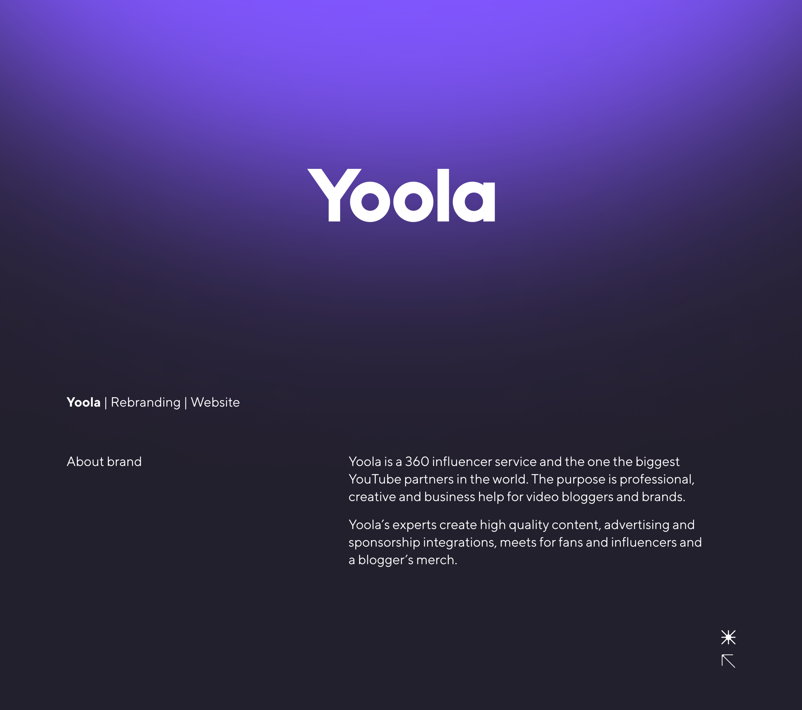 Yoola. Айдентика и сайт — Изображение №1 — Интерфейсы, Брендинг на Dprofile