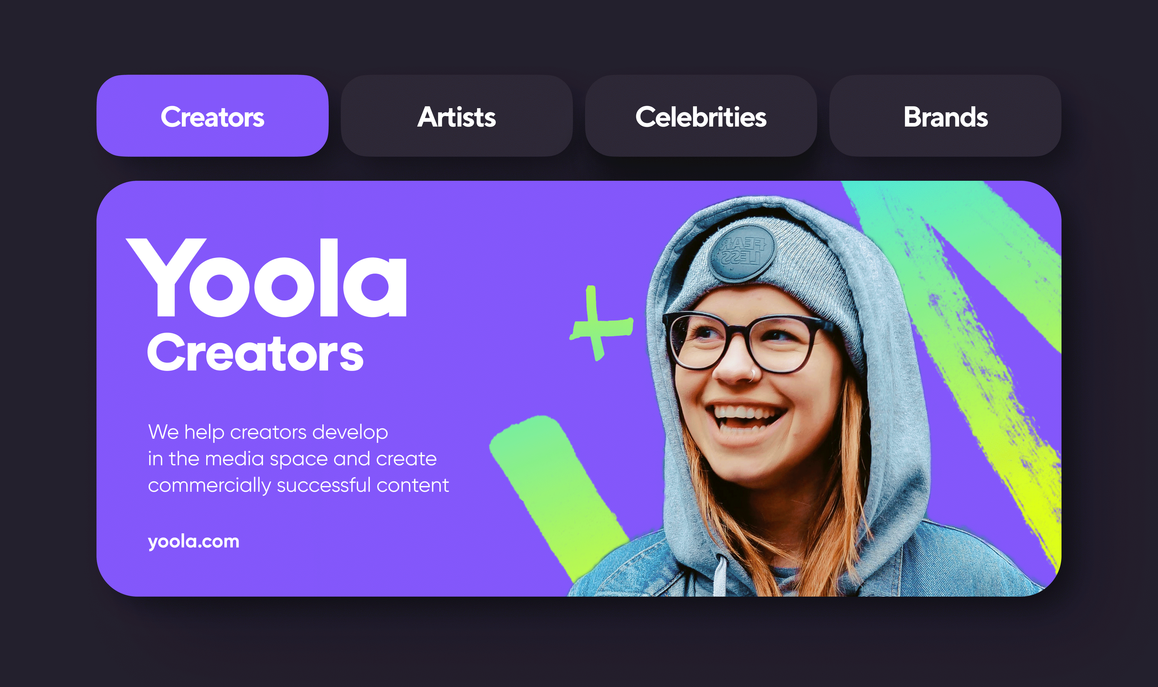 Yoola. Айдентика и сайт — Изображение №10 — Интерфейсы, Брендинг на Dprofile