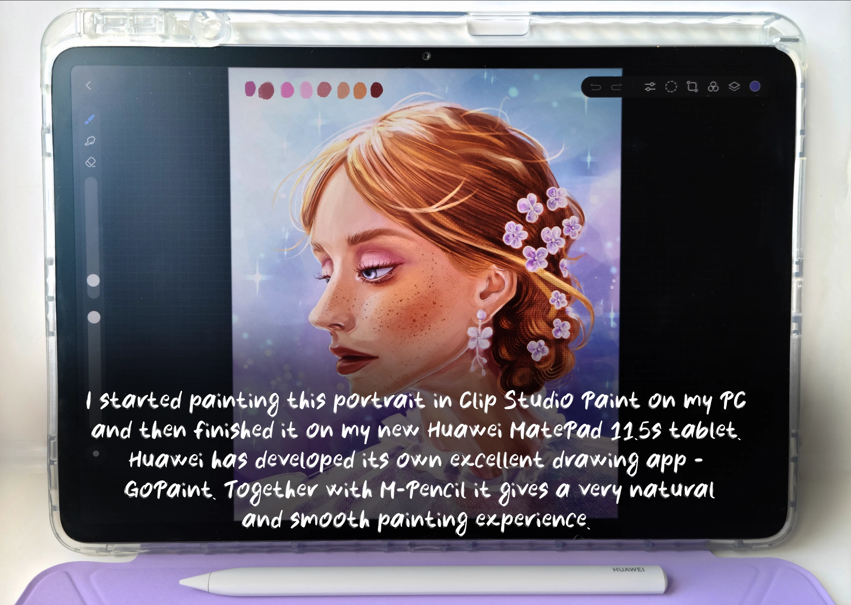 Портрет девушки. — Изображение №5 — Иллюстрация на Dprofile