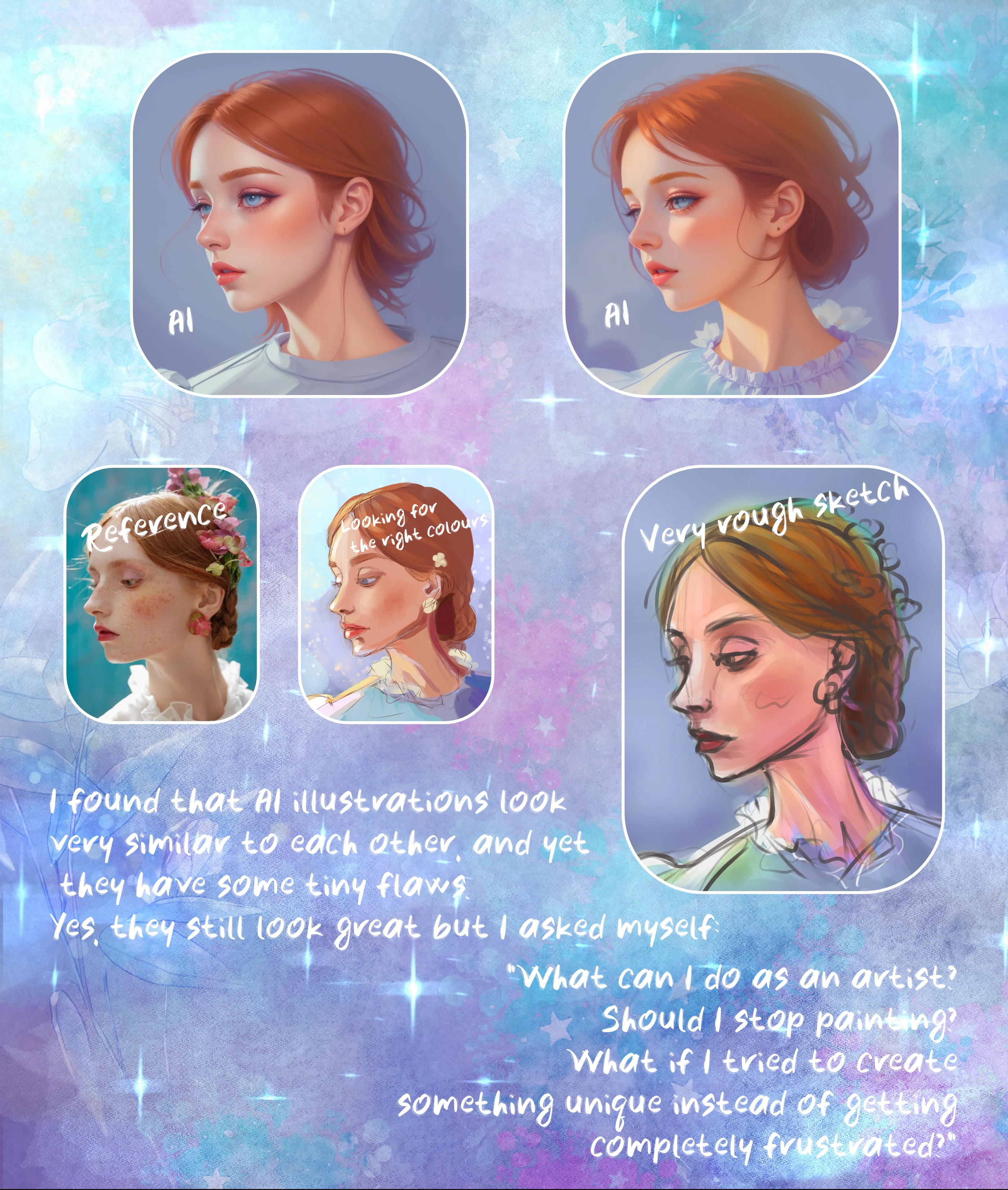 Портрет девушки. — Изображение №3 — Иллюстрация на Dprofile