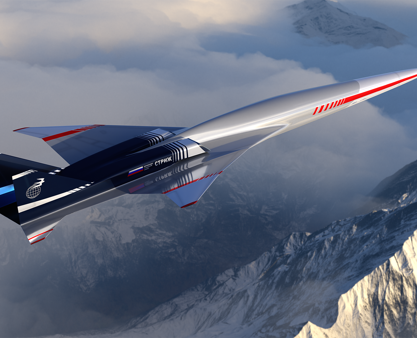 Моделирование самолета и разработка ливреи — Иллюстрация, 3D на Dprofile