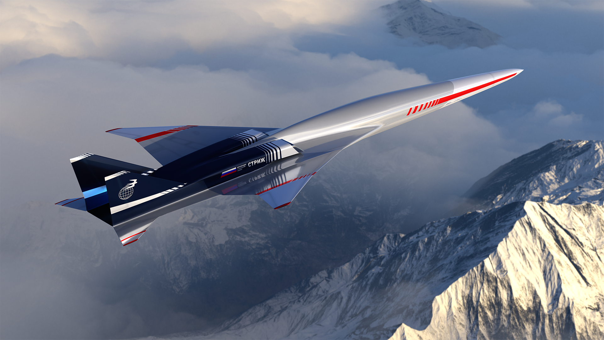 Моделирование самолета и разработка ливреи — Изображение №2 — Иллюстрация, 3D на Dprofile