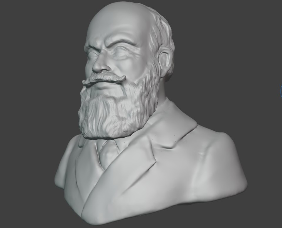 Скульпт в Blender на Dprofile