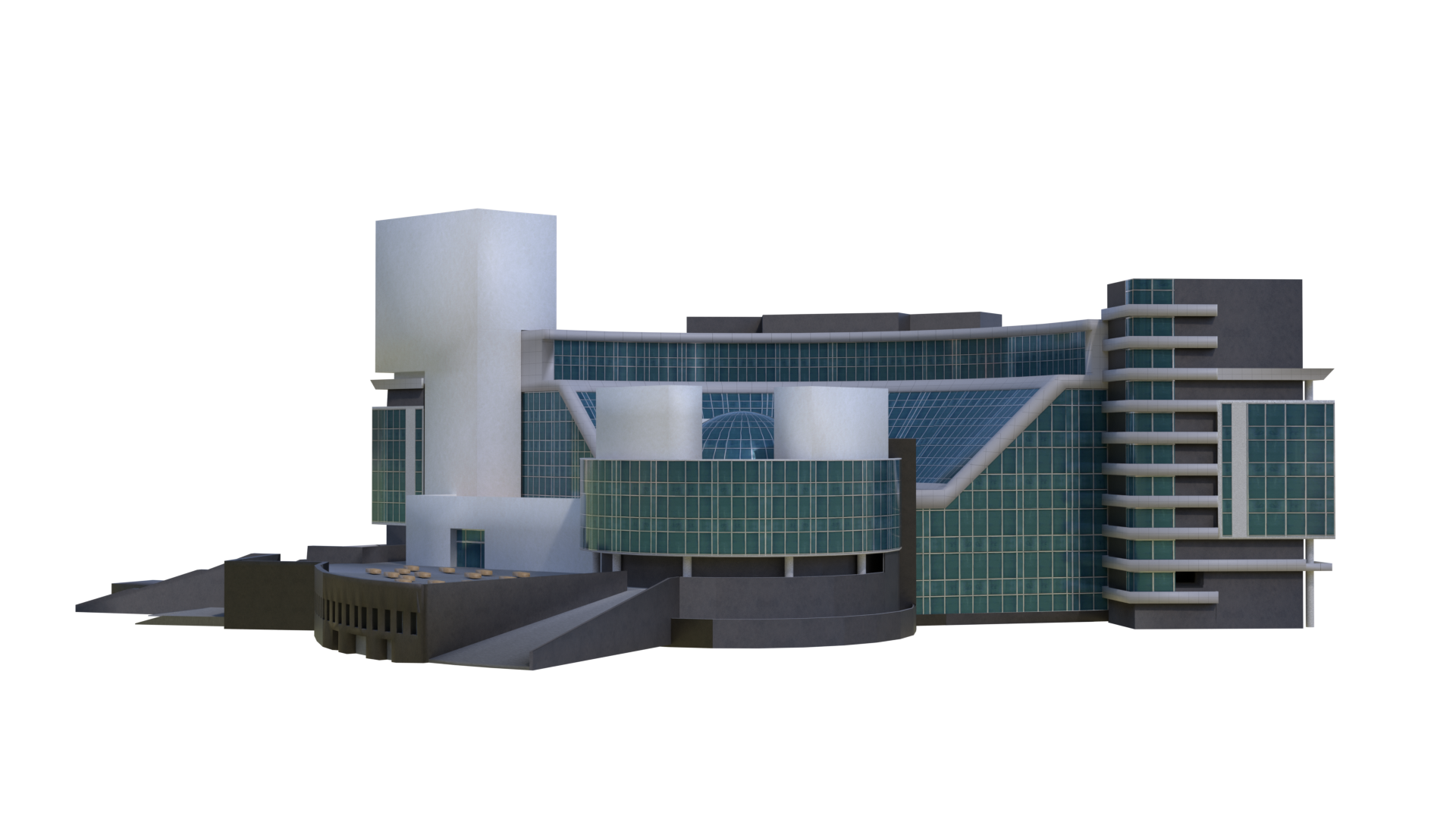 Моделирование и текстурирование здания. Игровое окружение — Изображение №3 — Иллюстрация, 3D на Dprofile