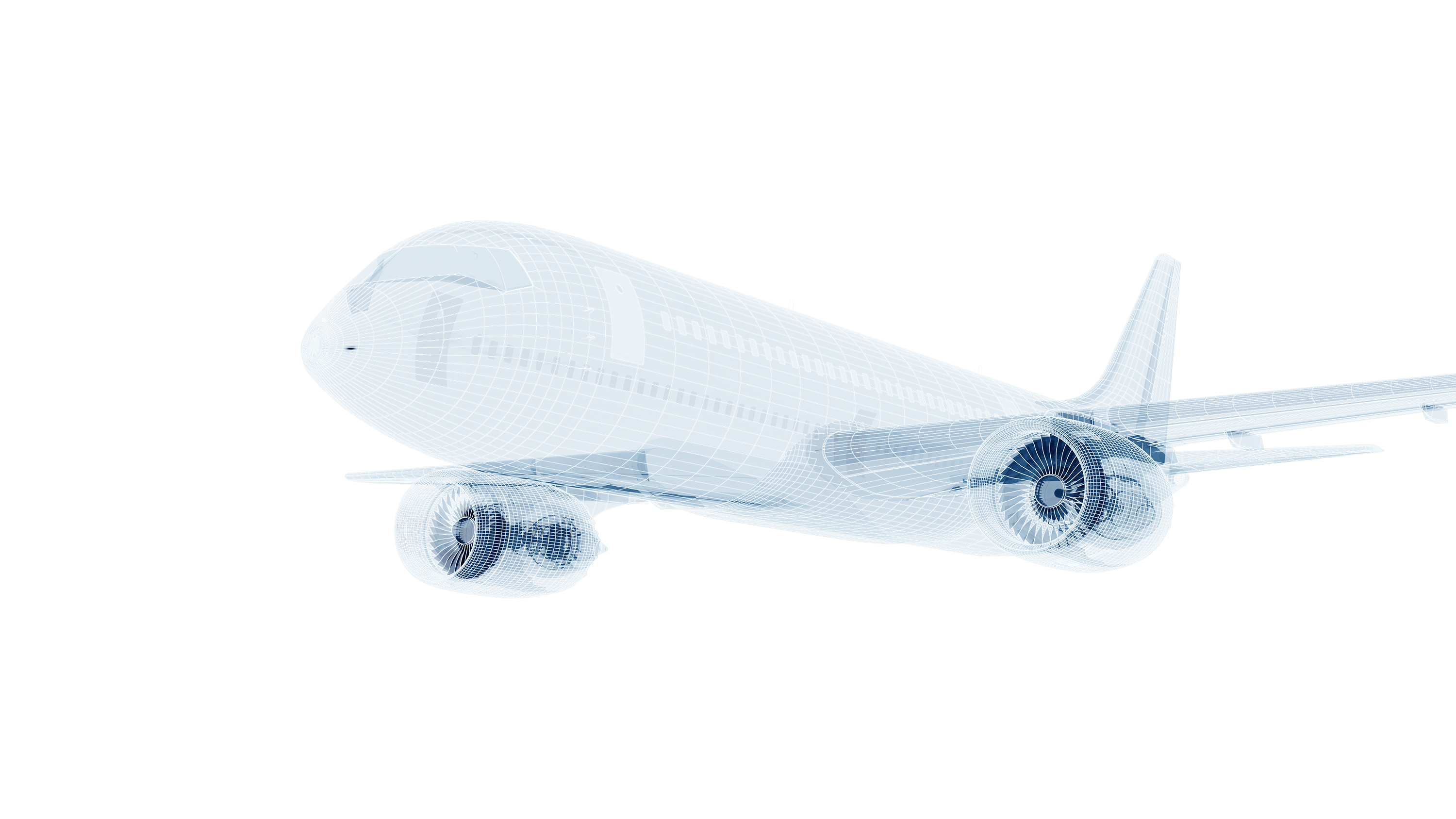 Модель самолета МС-21 — Изображение №1 — Иллюстрация, 3D на Dprofile