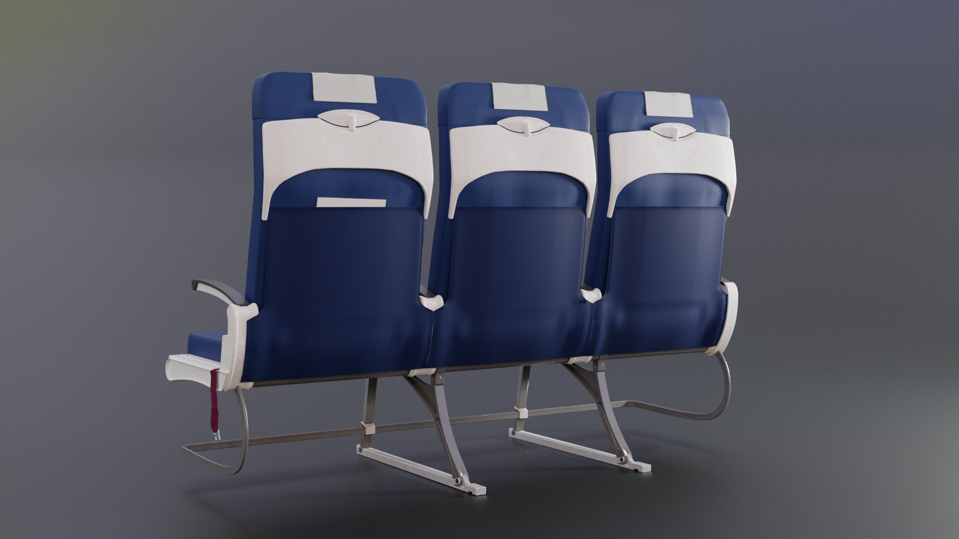 Кресла бизнес и эконом класса для МС-21 — Изображение №6 — Иллюстрация, 3D на Dprofile