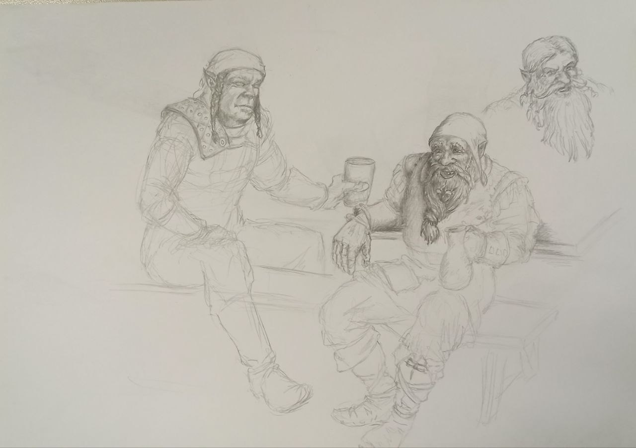 Скетчи, наброски, рисунки — Изображение №11 — Иллюстрация, Графика на Dprofile