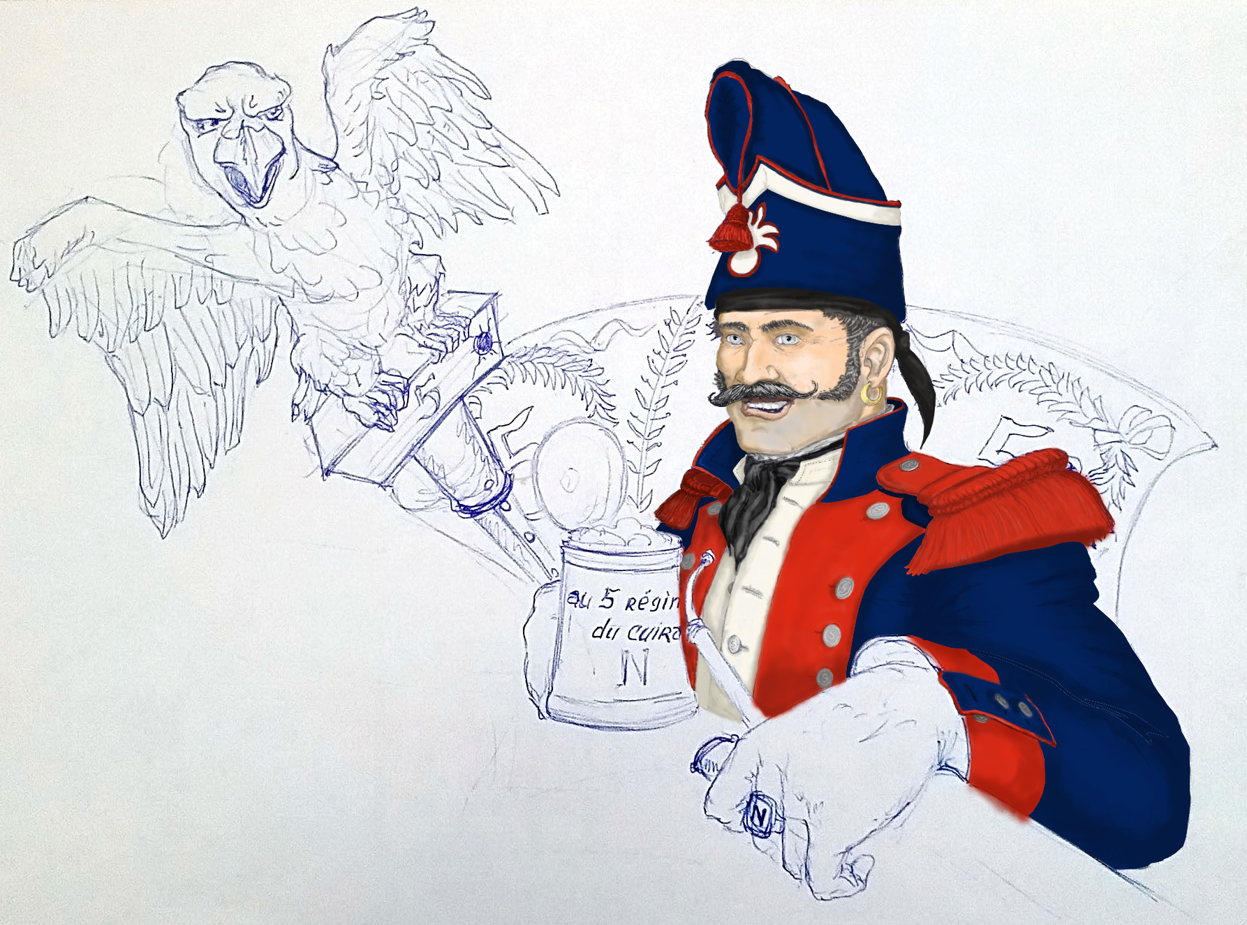 Скетчи, наброски, рисунки — Изображение №4 — Иллюстрация, Графика на Dprofile