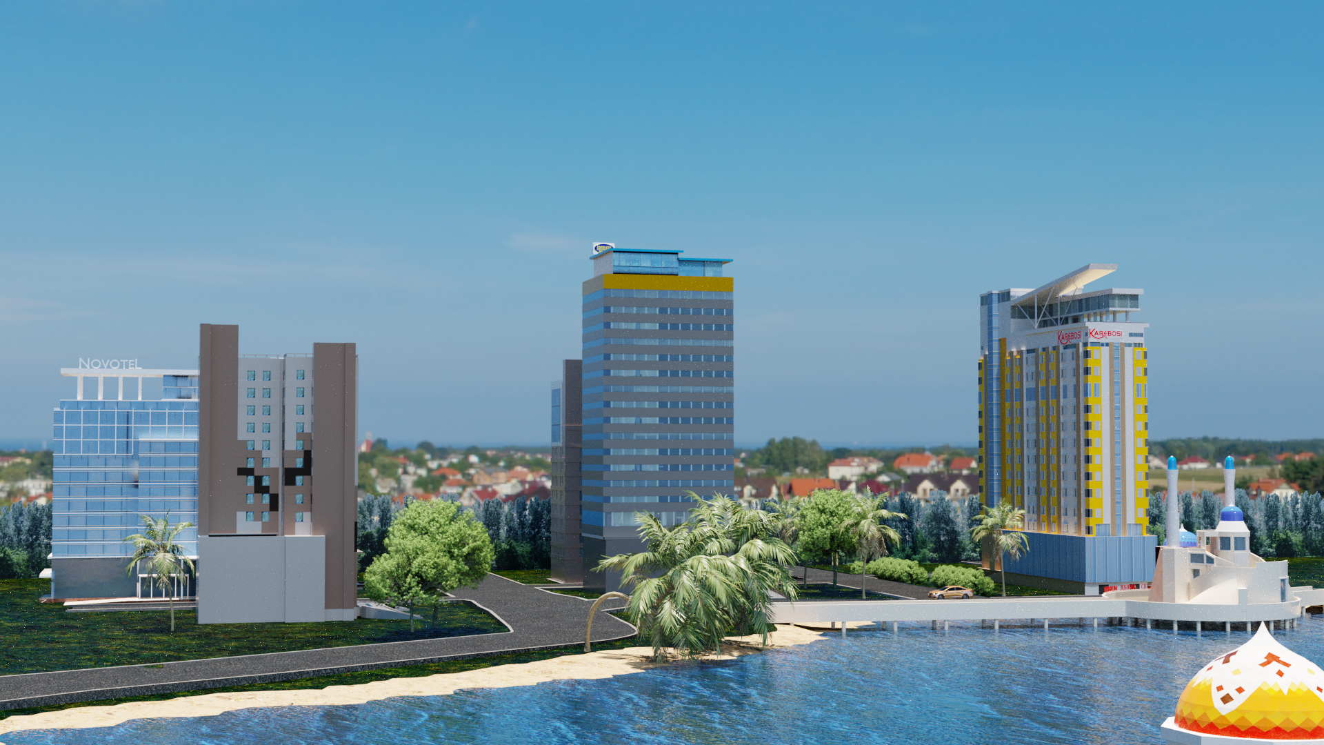 Моделирование зданий — Изображение №4 — Иллюстрация, 3D на Dprofile