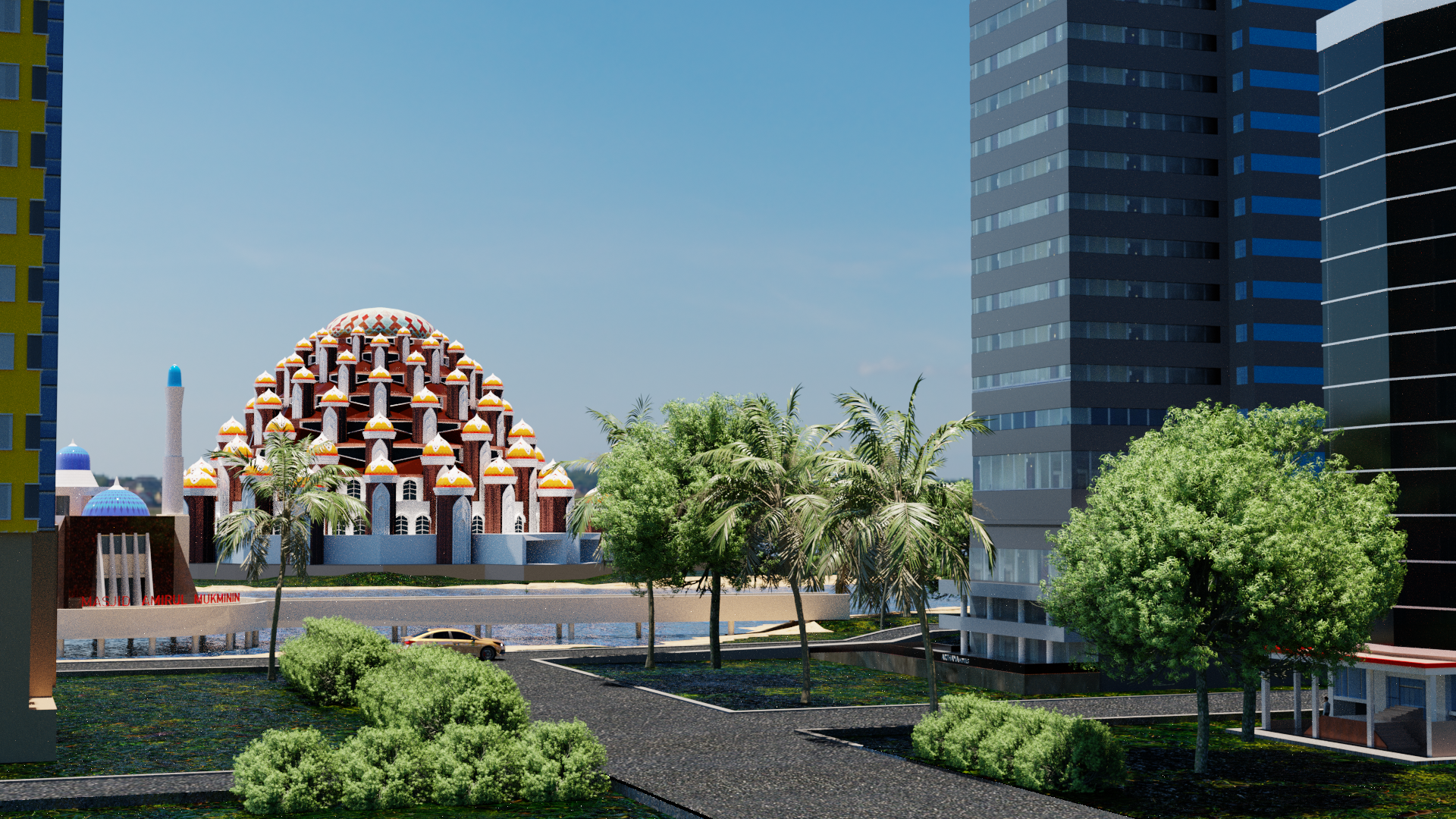 Моделирование зданий — Изображение №3 — Иллюстрация, 3D на Dprofile