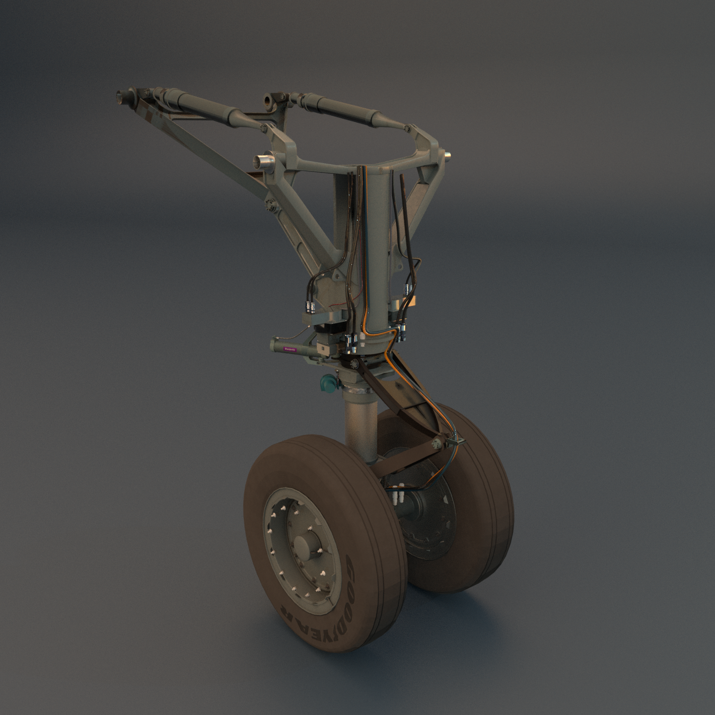 Шасси МС-21 — Изображение №4 — Иллюстрация, 3D на Dprofile