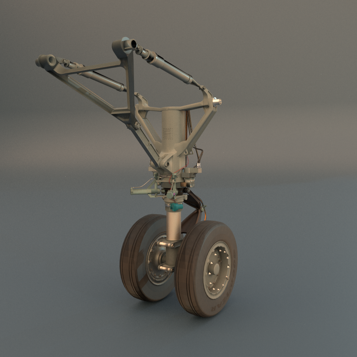 Шасси МС-21 — Изображение №7 — Иллюстрация, 3D на Dprofile