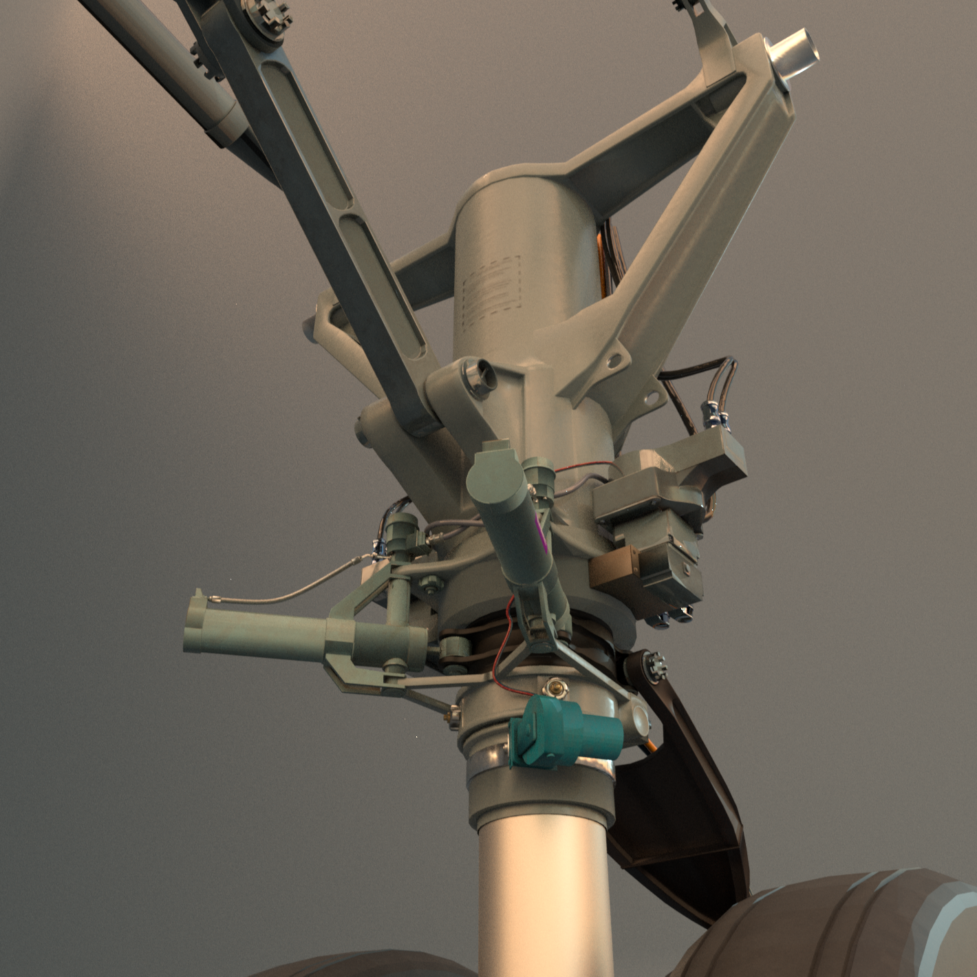 Шасси МС-21 — Изображение №8 — Иллюстрация, 3D на Dprofile