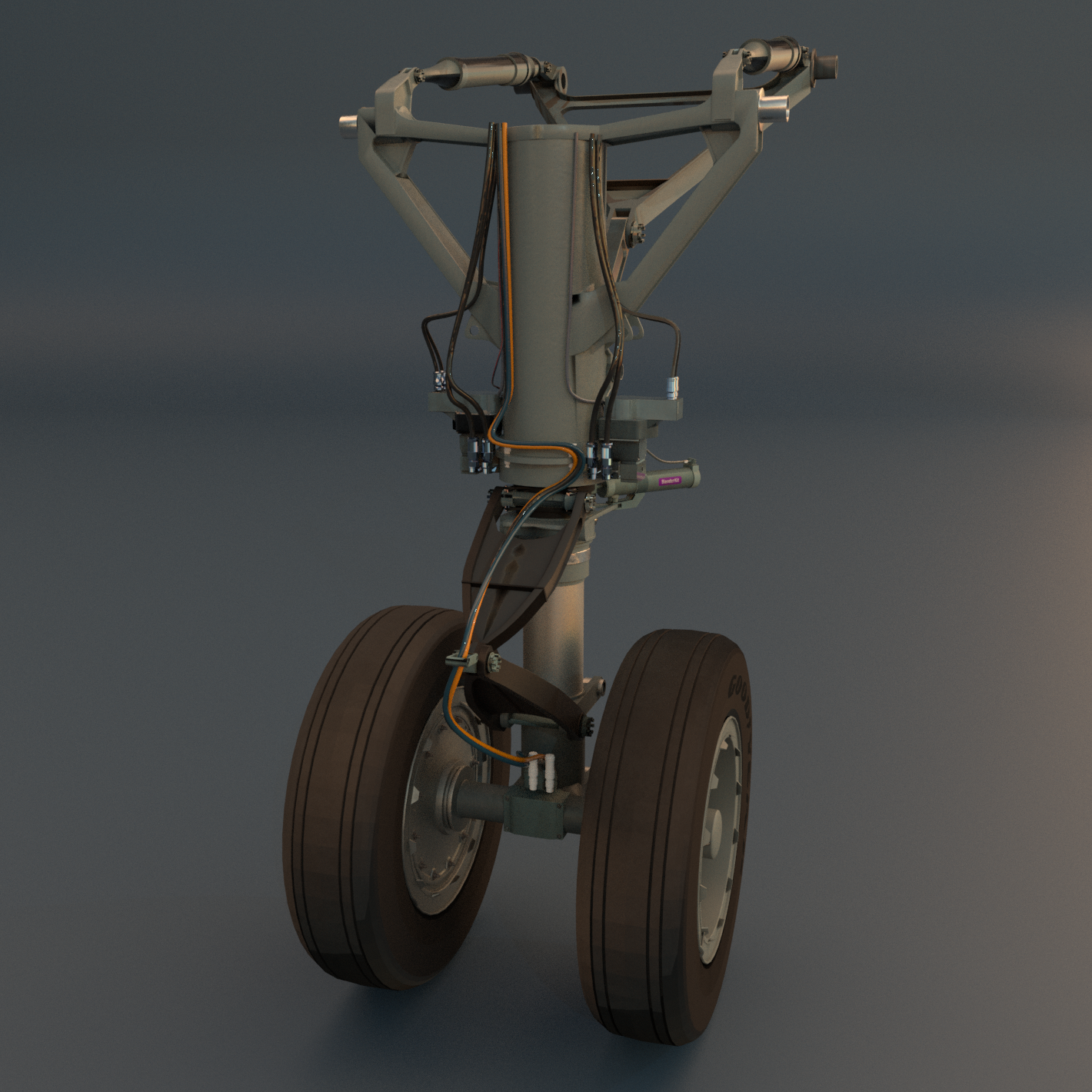 Шасси МС-21 — Изображение №3 — Иллюстрация, 3D на Dprofile