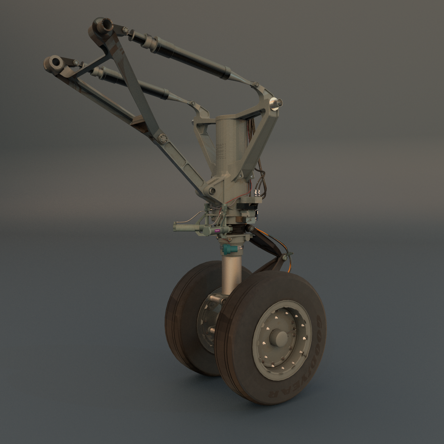 Шасси МС-21 — Изображение №5 — Иллюстрация, 3D на Dprofile