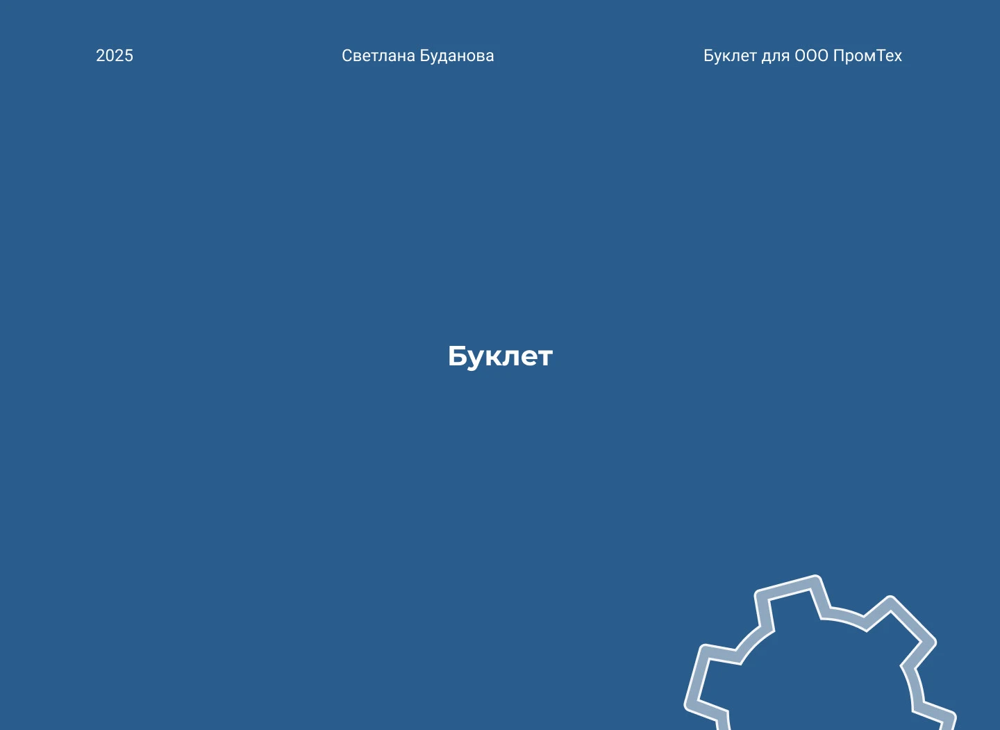 Евробуклет для промышленной компании. — Изображение №1 — Интерфейсы, Брендинг на Dprofile