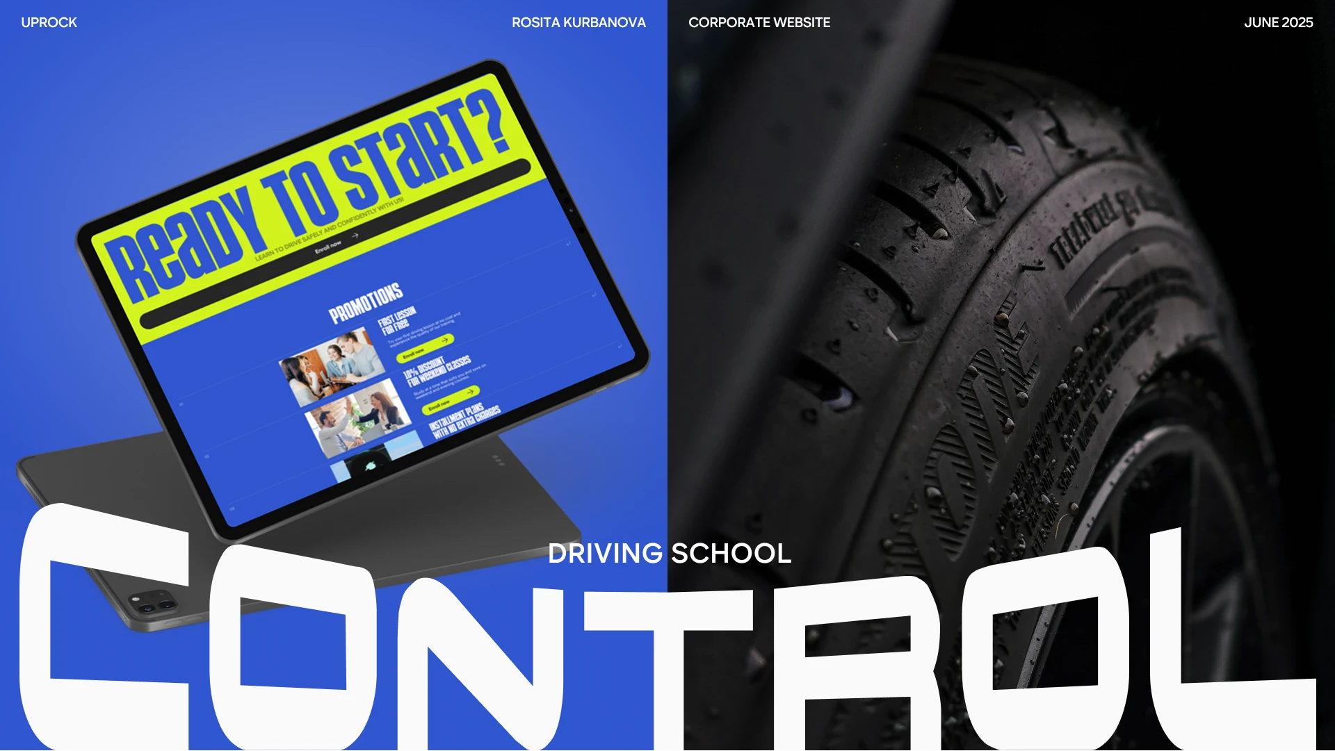 Website concept | Driving school | Вебсайт автошколы — Изображение №1 — Интерфейсы на Dprofile