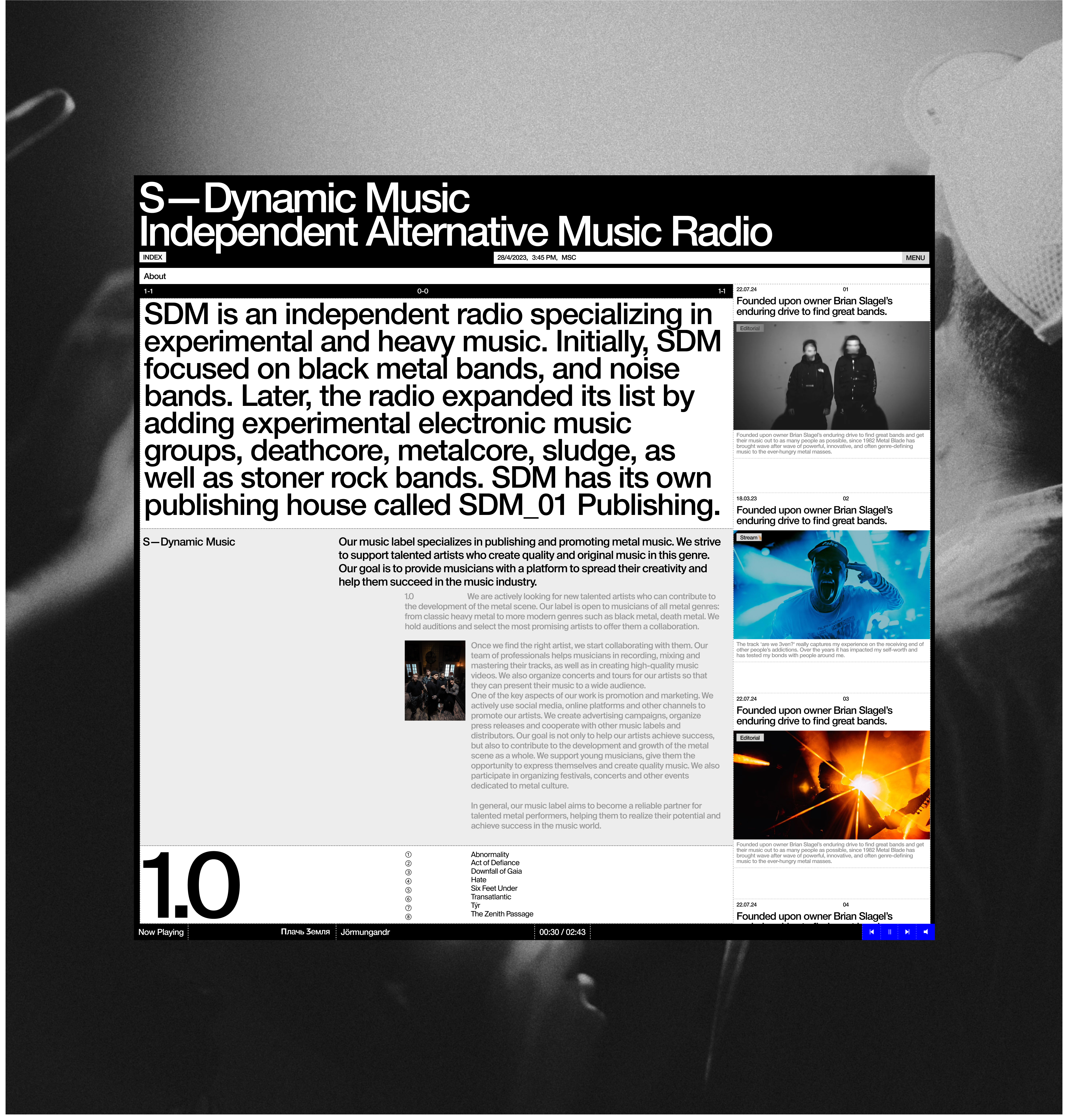 S—Dynamic Music — Изображение №21 — Интерфейсы, Брендинг на Dprofile