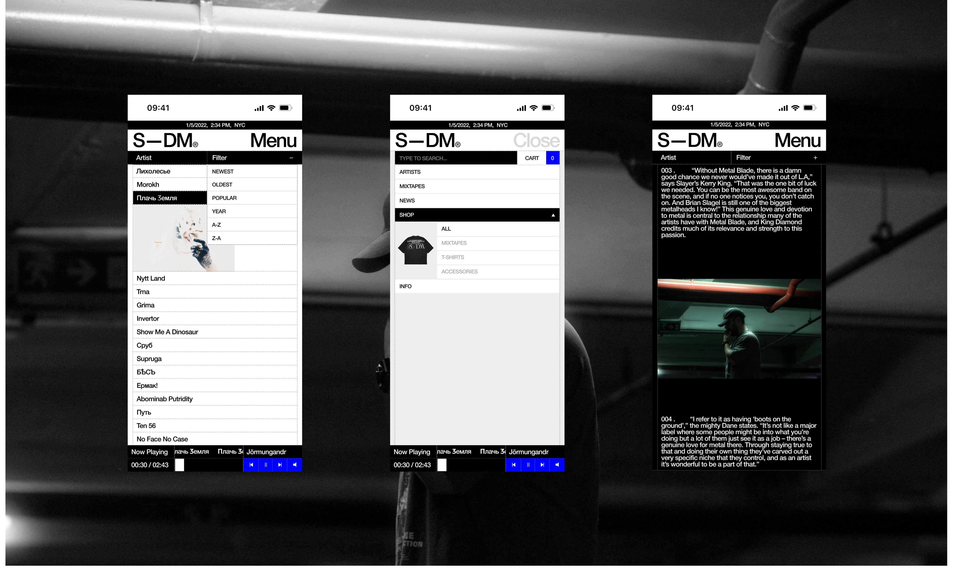 S—Dynamic Music — Изображение №18 — Интерфейсы, Брендинг на Dprofile