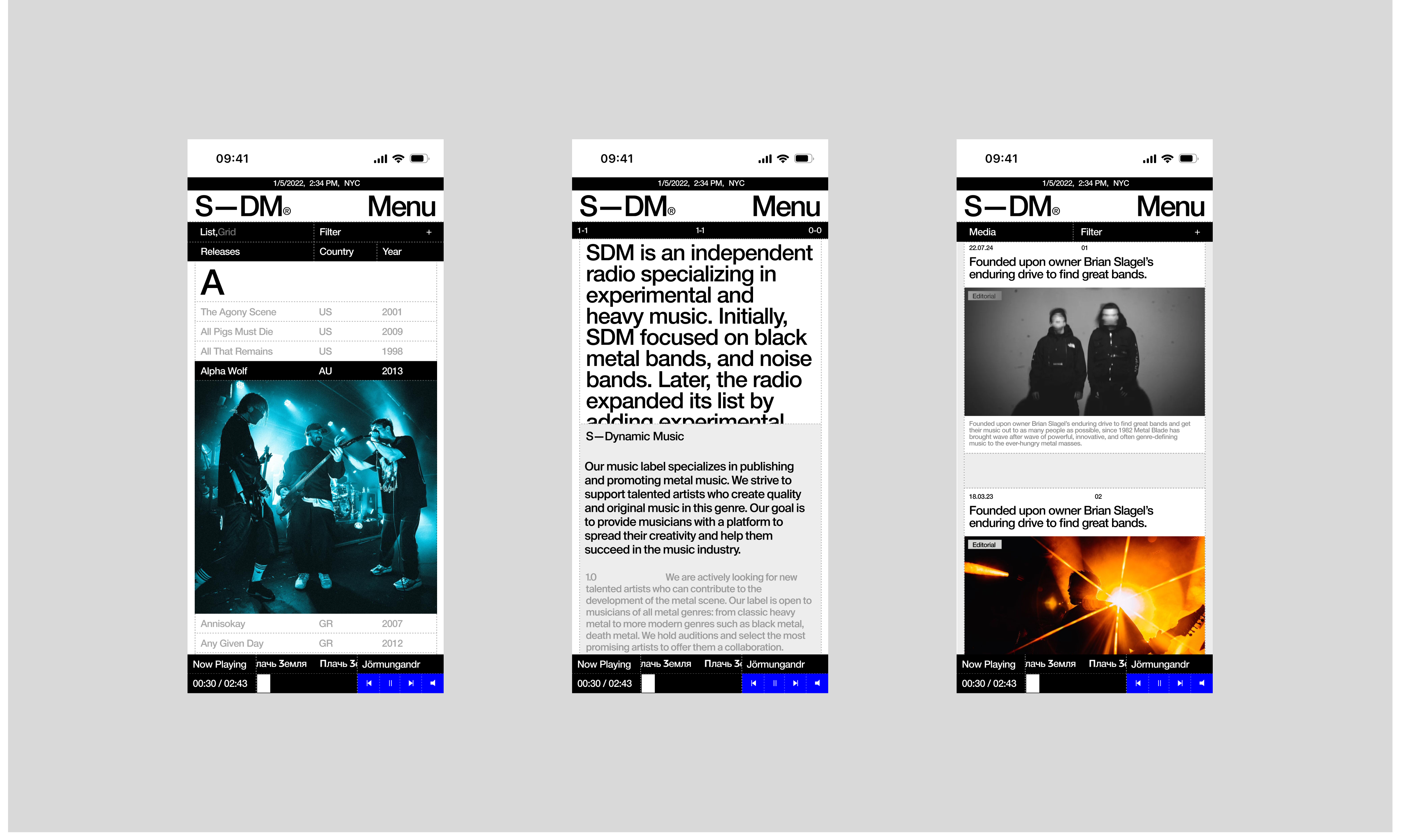 S—Dynamic Music — Изображение №23 — Интерфейсы, Брендинг на Dprofile