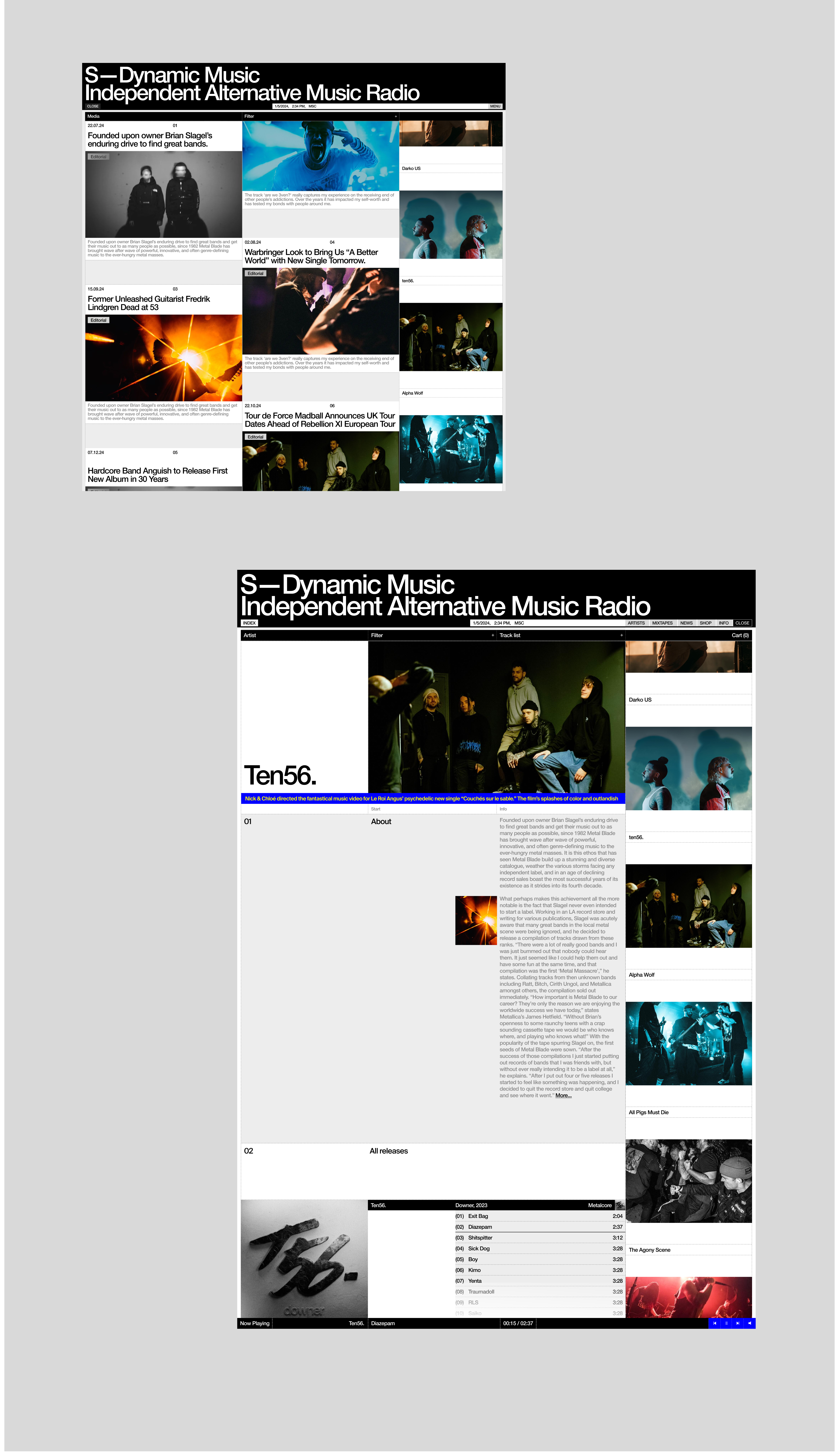 S—Dynamic Music — Изображение №22 — Интерфейсы, Брендинг на Dprofile