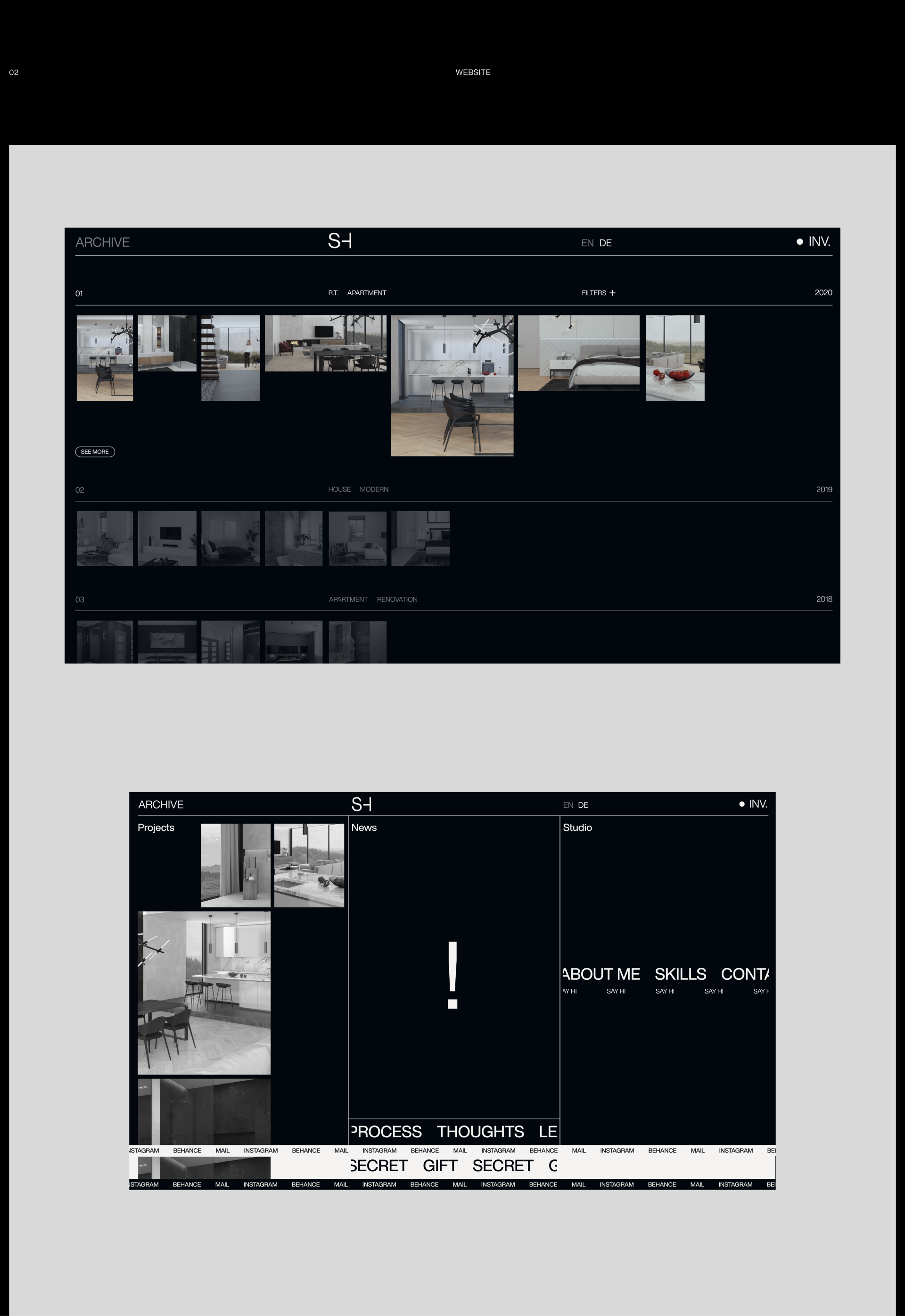 Be.Shape Interior. Identity&Web. — Изображение №14 — Интерфейсы, Брендинг на Dprofile