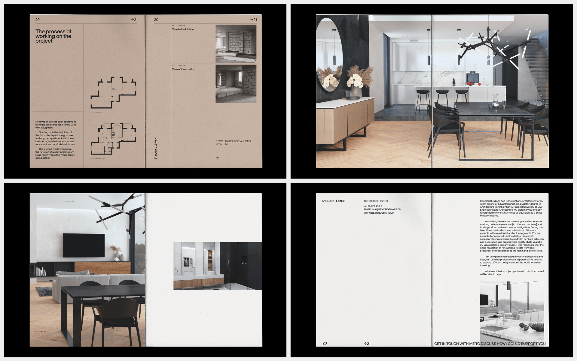 Be.Shape Interior. Identity&Web. — Изображение №8 — Интерфейсы, Брендинг на Dprofile