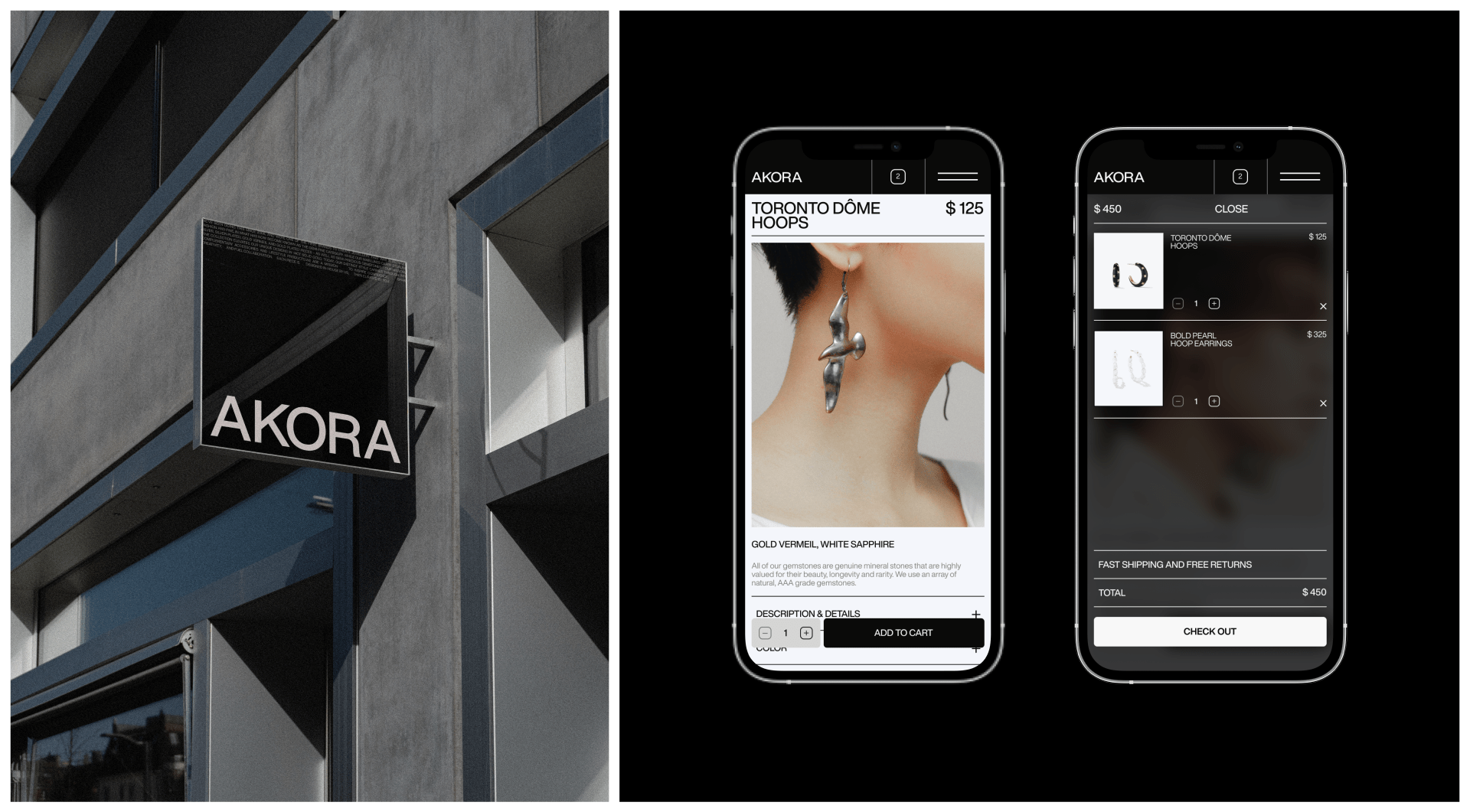 AKORA is a creative jewelry brand — Изображение №15 — Интерфейсы, Брендинг на Dprofile