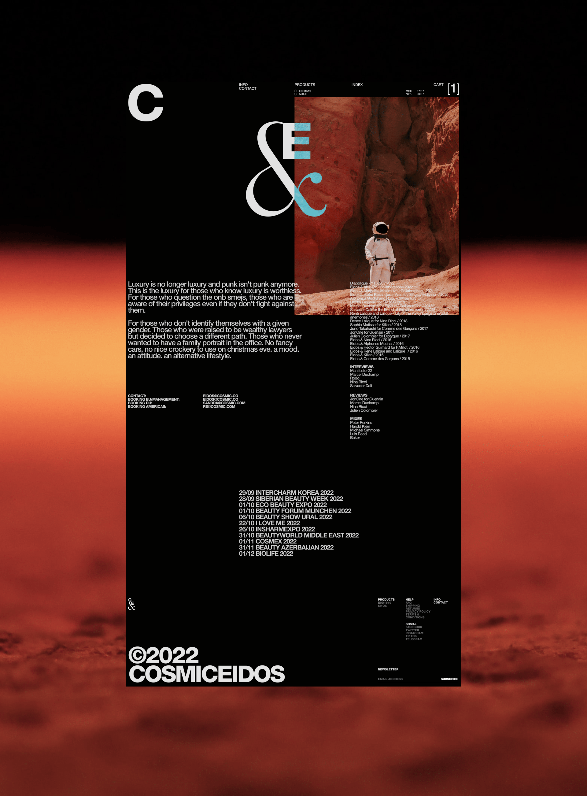 CosmicEidos — Изображение №18 — Интерфейсы, Брендинг на Dprofile