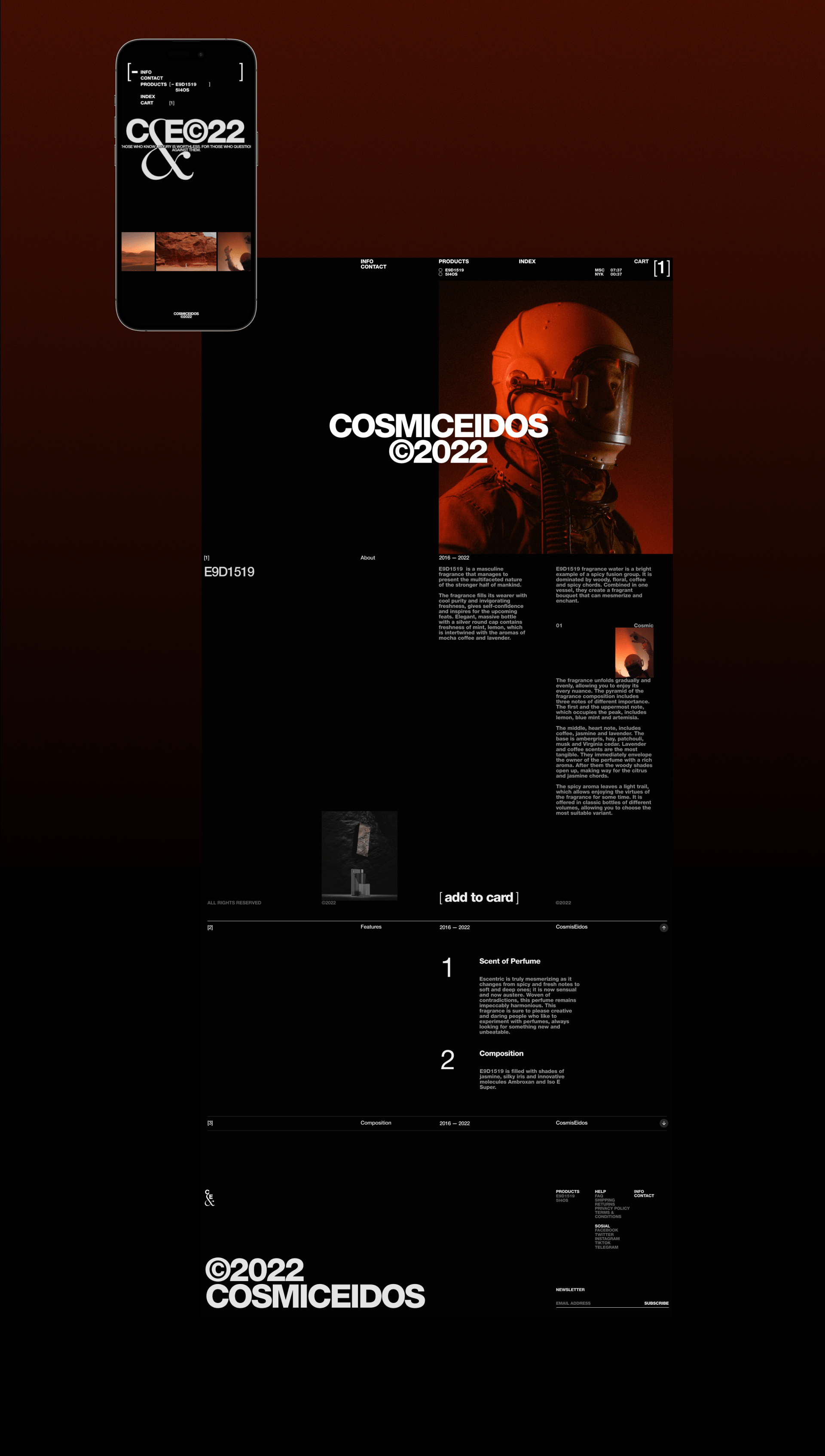 CosmicEidos — Изображение №13 — Интерфейсы, Брендинг на Dprofile