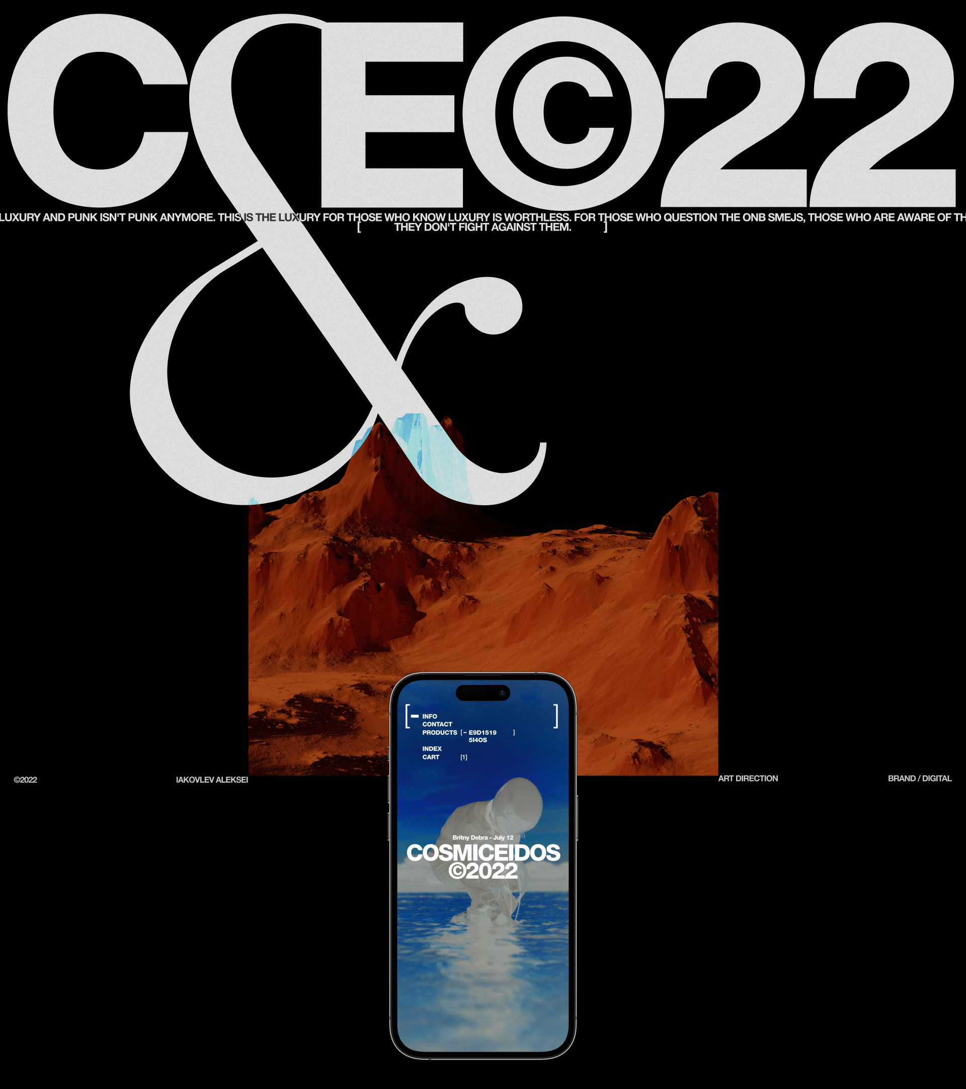 CosmicEidos — Изображение №1 — Интерфейсы, Брендинг на Dprofile