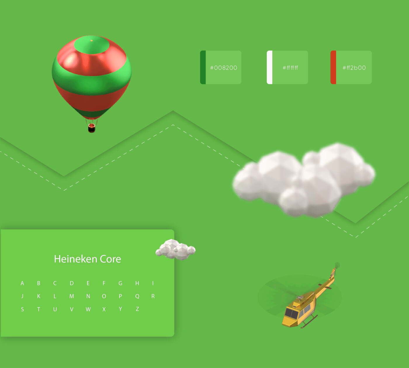 Internship at HEINEKEN — Изображение №2 — Интерфейсы, 3D на Dprofile